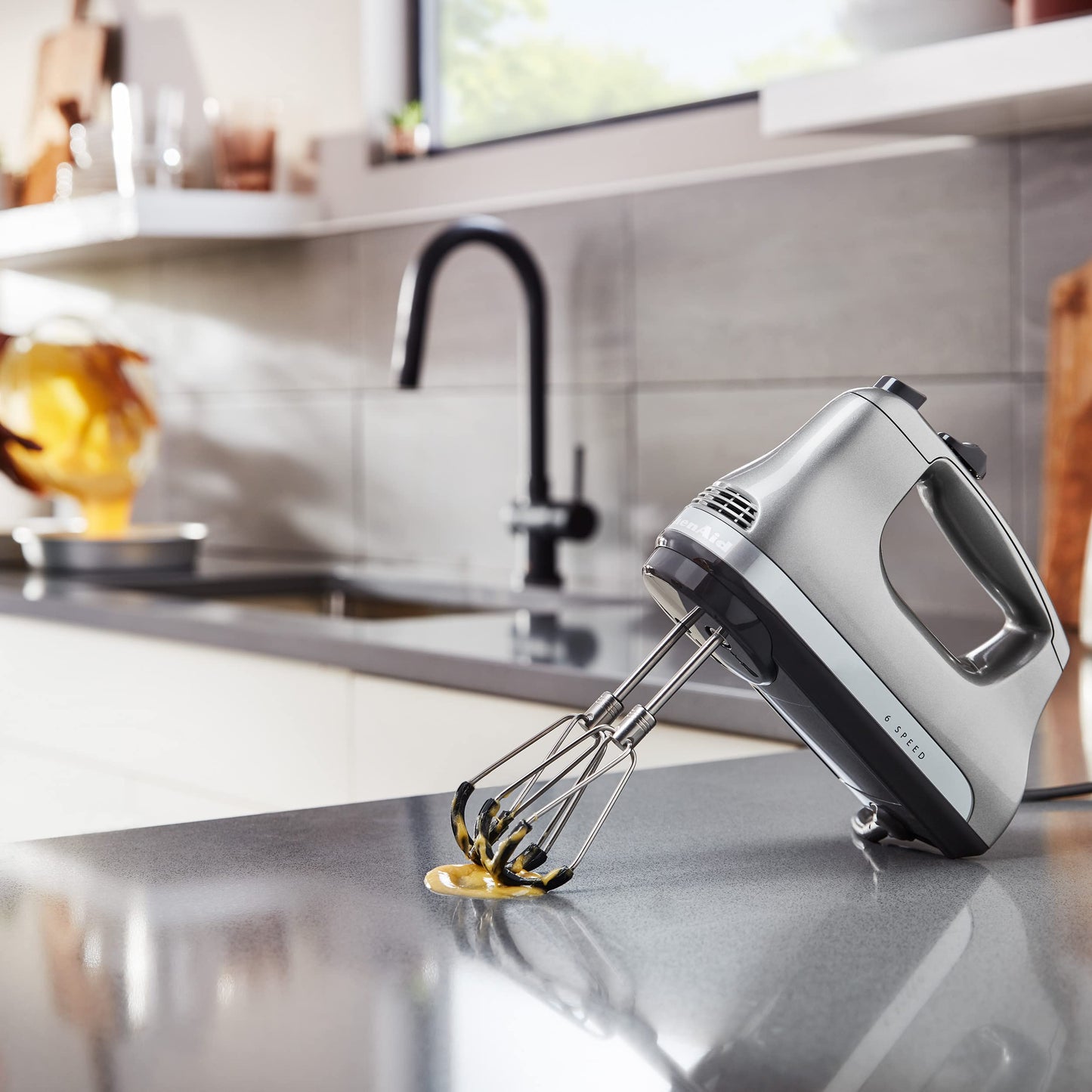 KitchenAid Flex Edge Beater Accessory for Select Hand Mixer, KHMFEB2