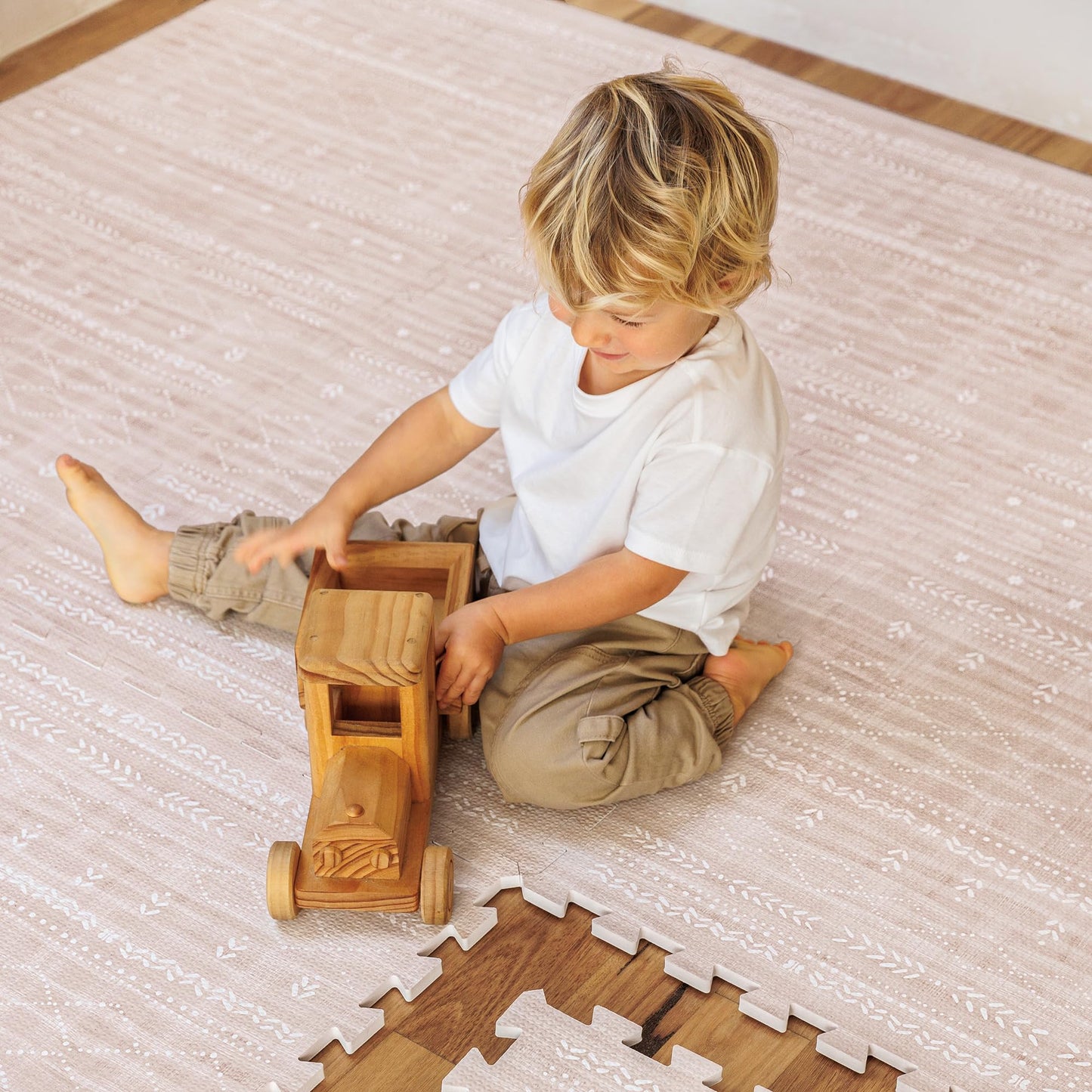 Lillefolk Baby Play Mat for Floor – 4x6ft Dusk | Soft Non Toxic Premium EVA Foam Tiles for Tummy Time, Crawling & Playroom – Waterproof Interlocking Floor Mat for Babies & Toddlers (6 Tiles)