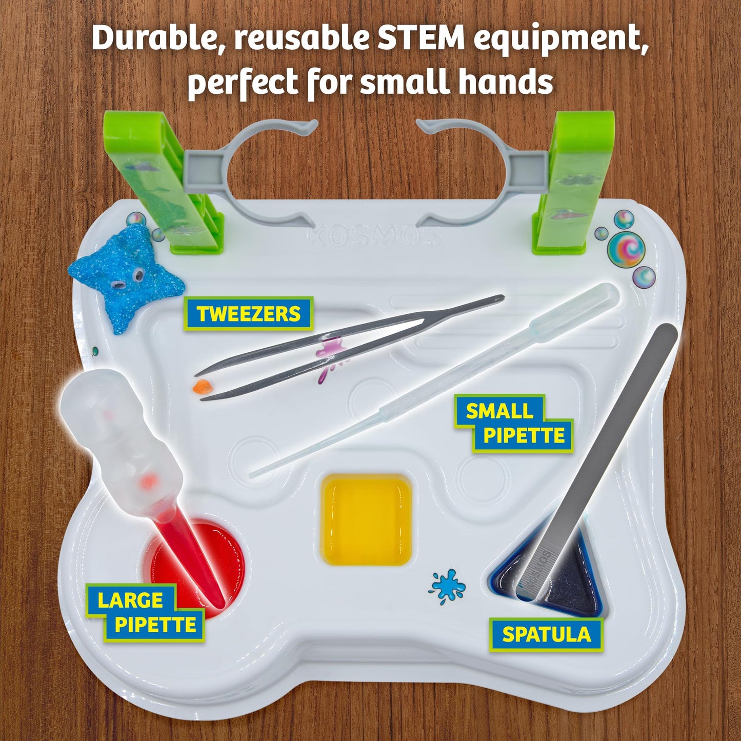 Thames & Kosmos Kids First Science Kit | STEM Learning, Intro to Chemistry for Ages 5+ | Safe & Educational Lab Setup with 20+ Durable Tools, 12 Experiments | Explore Lab Skills & Science Concepts