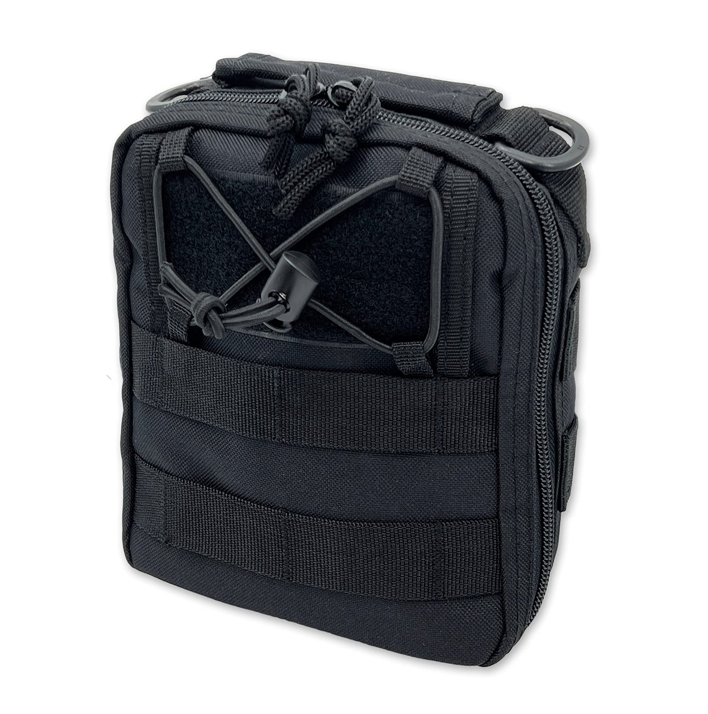 Lightning X Individual First Aid Trauma/Hemorrhage Control Kit in MOLLE IFAK Pouch Value Edition - Black