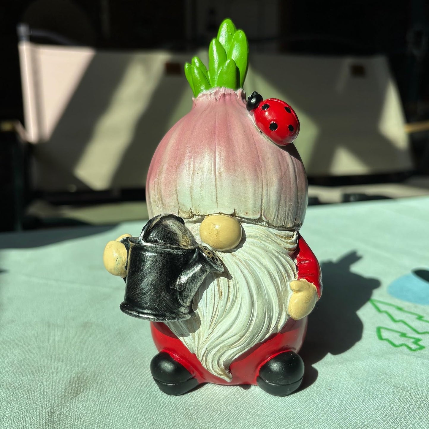 Etlemonde Onion Gnomes Decorations Gnomes Decor Gifts Garden Gnome Outdoor Statue Gifts for Home Figurines Spring Home Decor