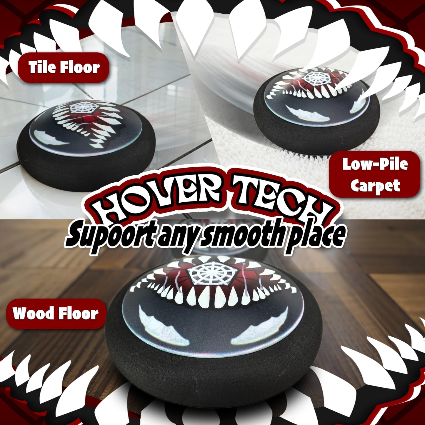 Hover Soccer Ball Set for Kids - Boy Birthday Gifts - Indoor Toy Games Gift for Boys 4 ,5 ,6 7, 8, 9, 10, 11, 12 Year Old 2 Pack