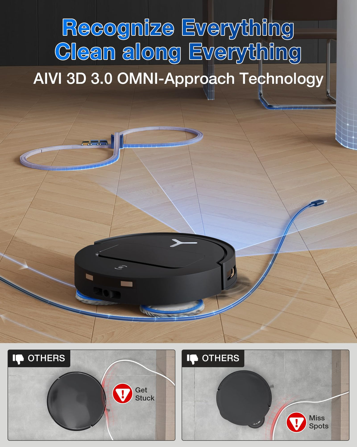 DEEBOT T50S PRO Omni Robot Vacuum and Mop