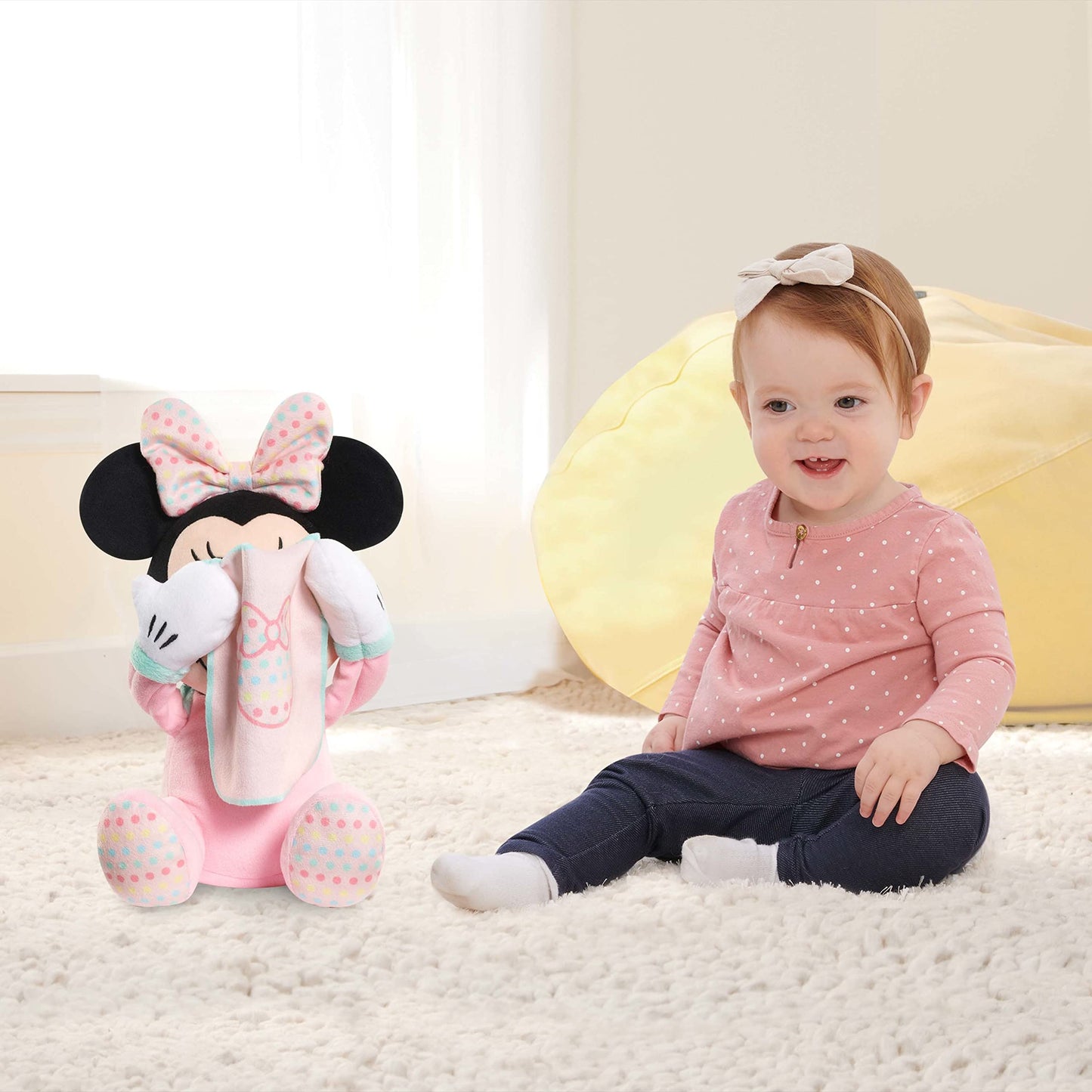 Disney Baby Hide-and-Seek Minnie Mouse Interactive Plush