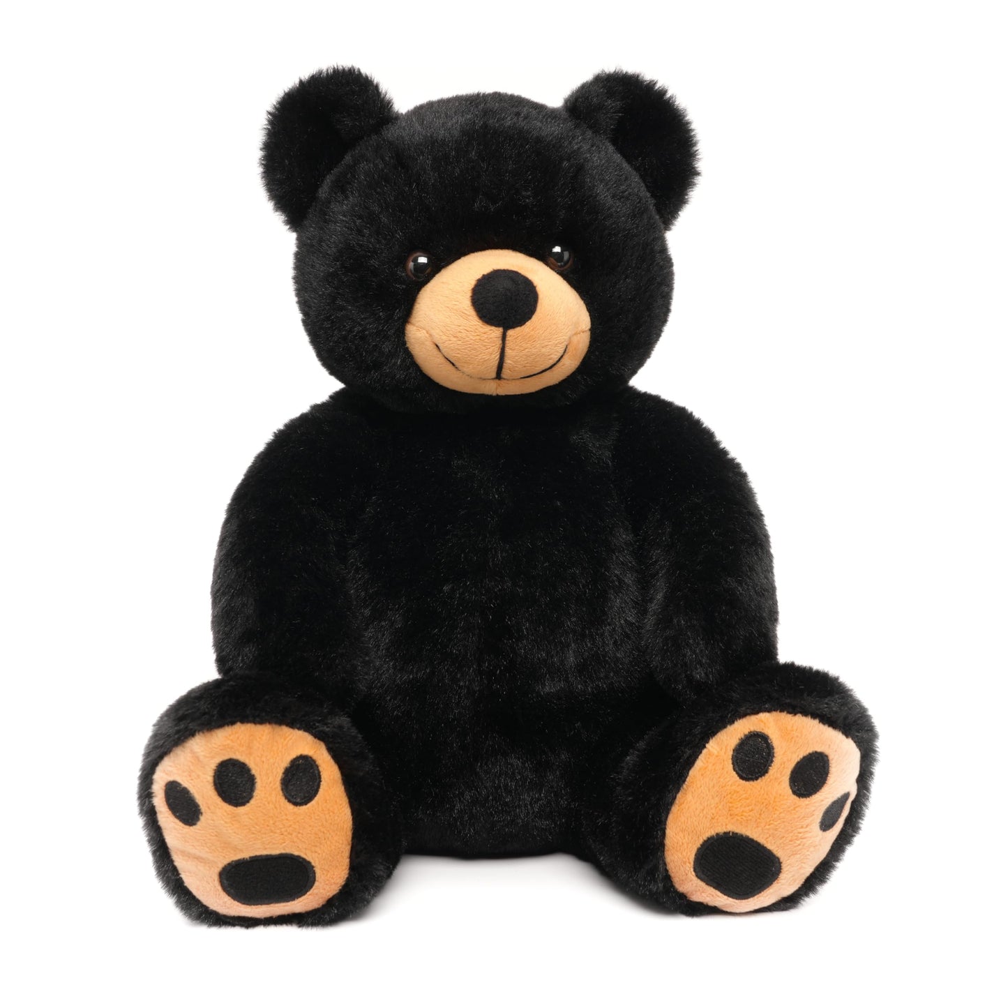 WEIGEDU Black Teddy Bear Stuffed Animals Plush Toys, Stuffed Black Bear, Teddy Bear Plush Toys for Boy Girl Kids Birthday