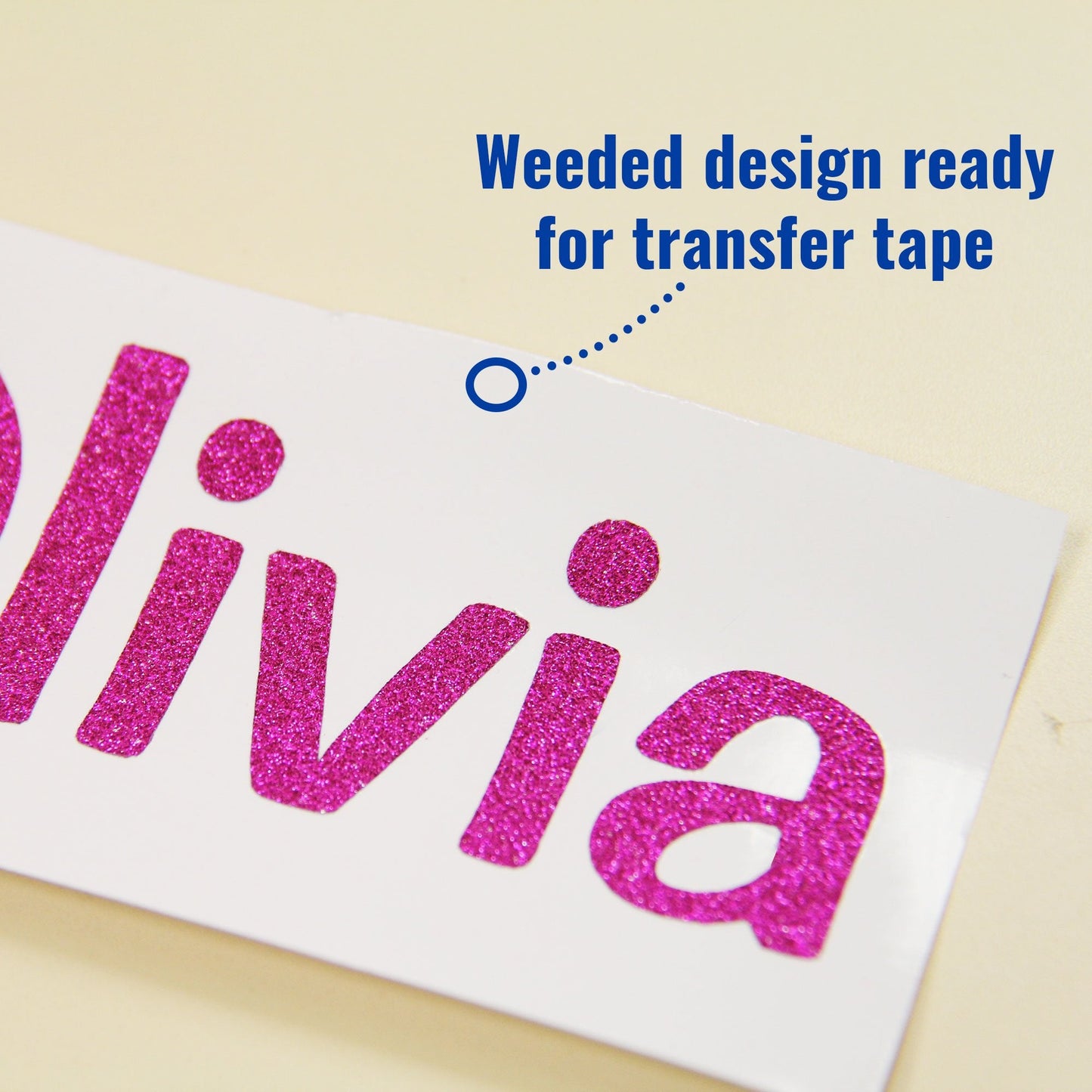 Threadart Strong Grip Transfer Paper | 3 Yard Roll - 12" Wide | Perfect for Textured Glitter Sign Vinyl Applications