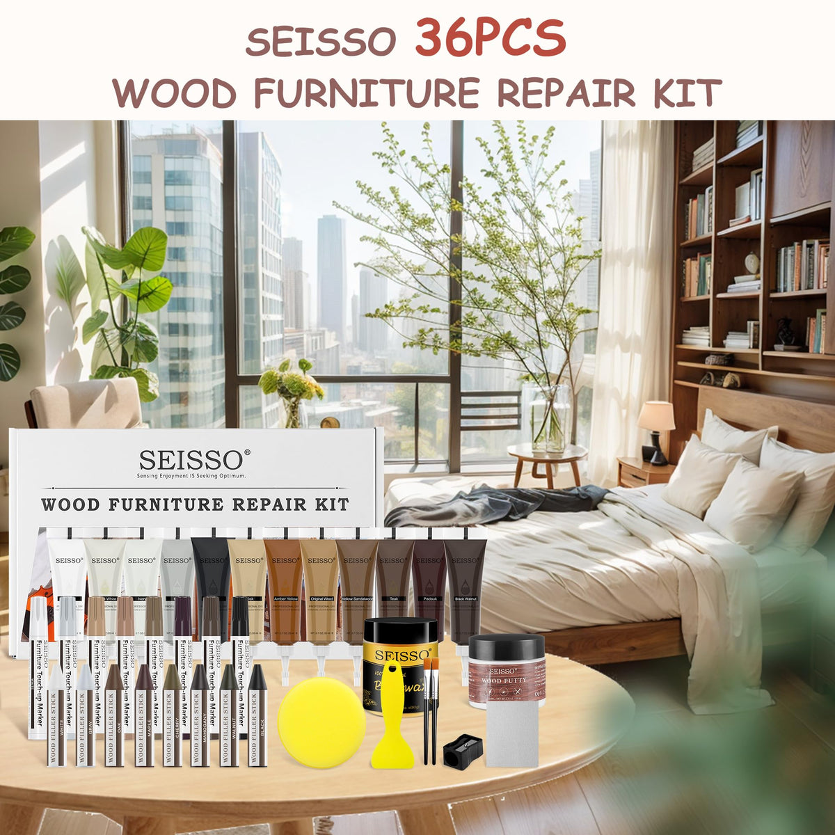 Wood Furniture Repair Kit (36 Count)