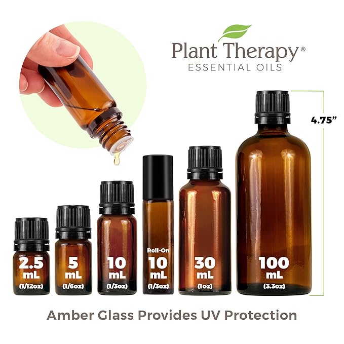 Plant Therapy Organic Blue Yarrow Essential Oil 2.5 ml (1/12 oz) 100% Pure, Undiluted, Therapeutic Grade