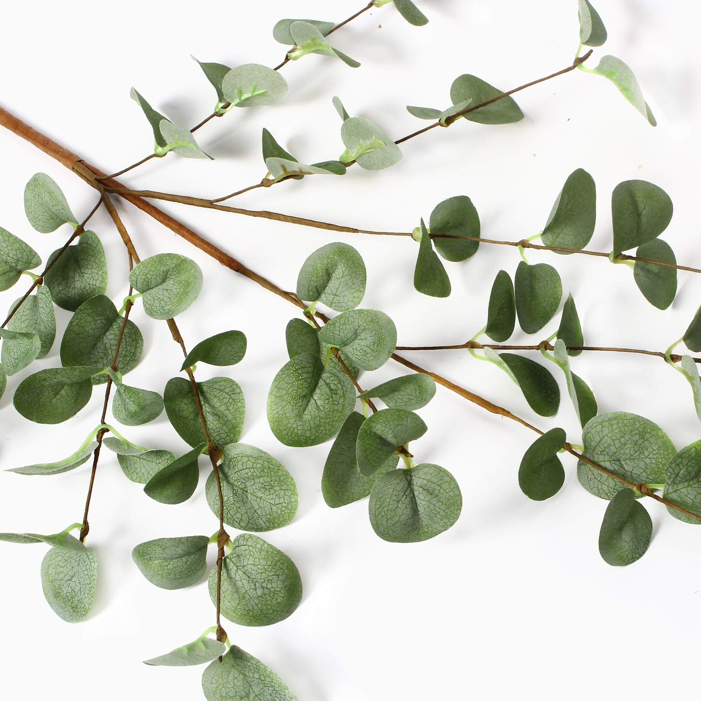VGIA 6 Pcs 27" Eucalyptus Stems Greenery Stems Eucalyptus Leaf Spray in Green Silk Plastic Plants Floral Artificial Plants for Home Party Wedding Decoration