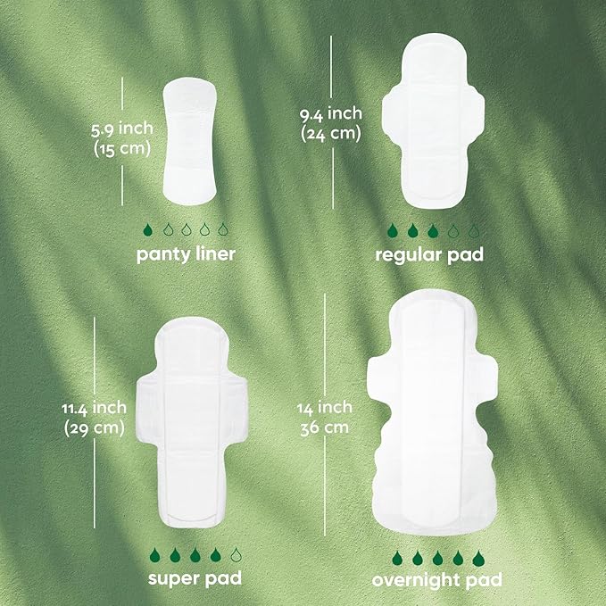 Oi l Organic Initiative - Ultra-Thin Pantyliner, 100% Certified Organic Cotton | Biodegradable, Free from Chlorine Bleaching, Pesticides, Toxic Chemicals | 48 Liners