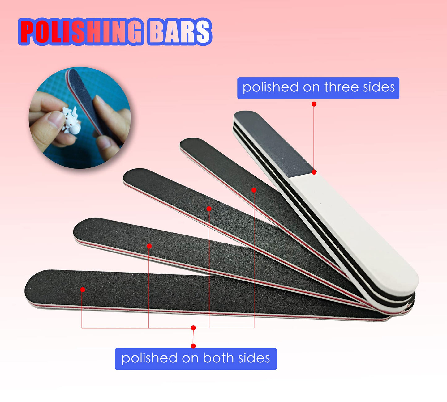 HOPLEX Model Tools Kit 20 in 1 Adults Hobby Building Tools Set Basic Tools with Nippers Tweezers Needle Files Polishing Bars for Car Airplane Model Building Repairing and Fixing