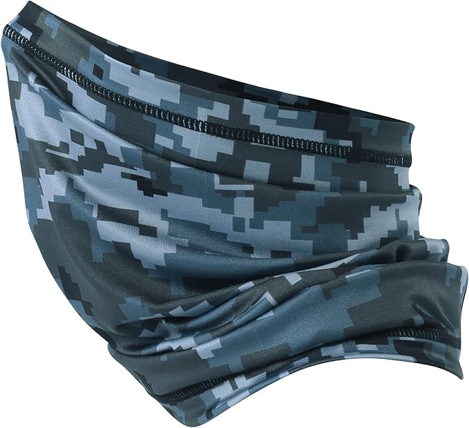 UV Protection Cooling Neck Gaiter Face Mask Scarf for Men - Windproof Neck Cover Bandana Neck Warmer Mask