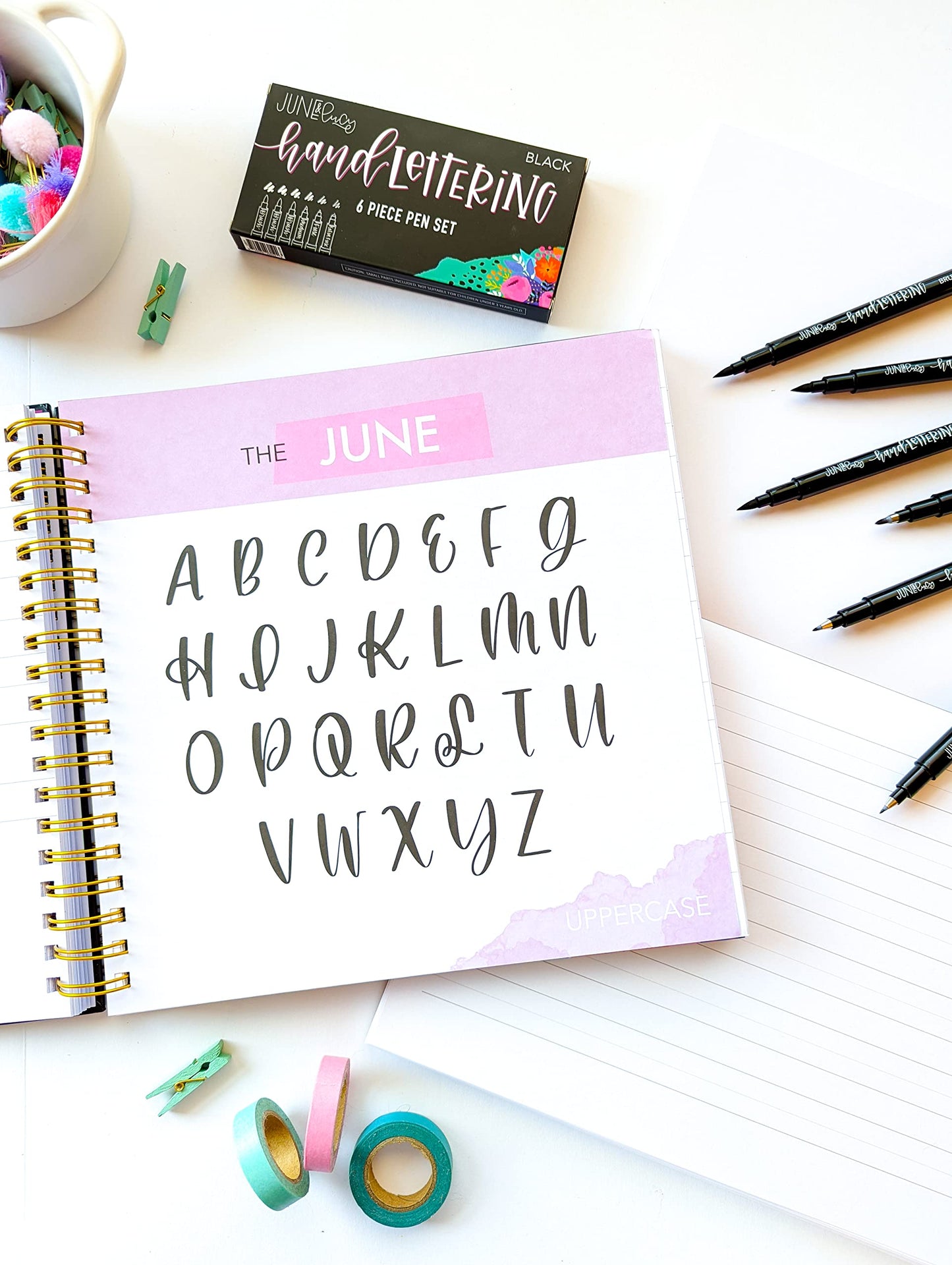 Calligraphy Kit for Beginners - Calligraphy Pen Set with Calligraphy Workbook