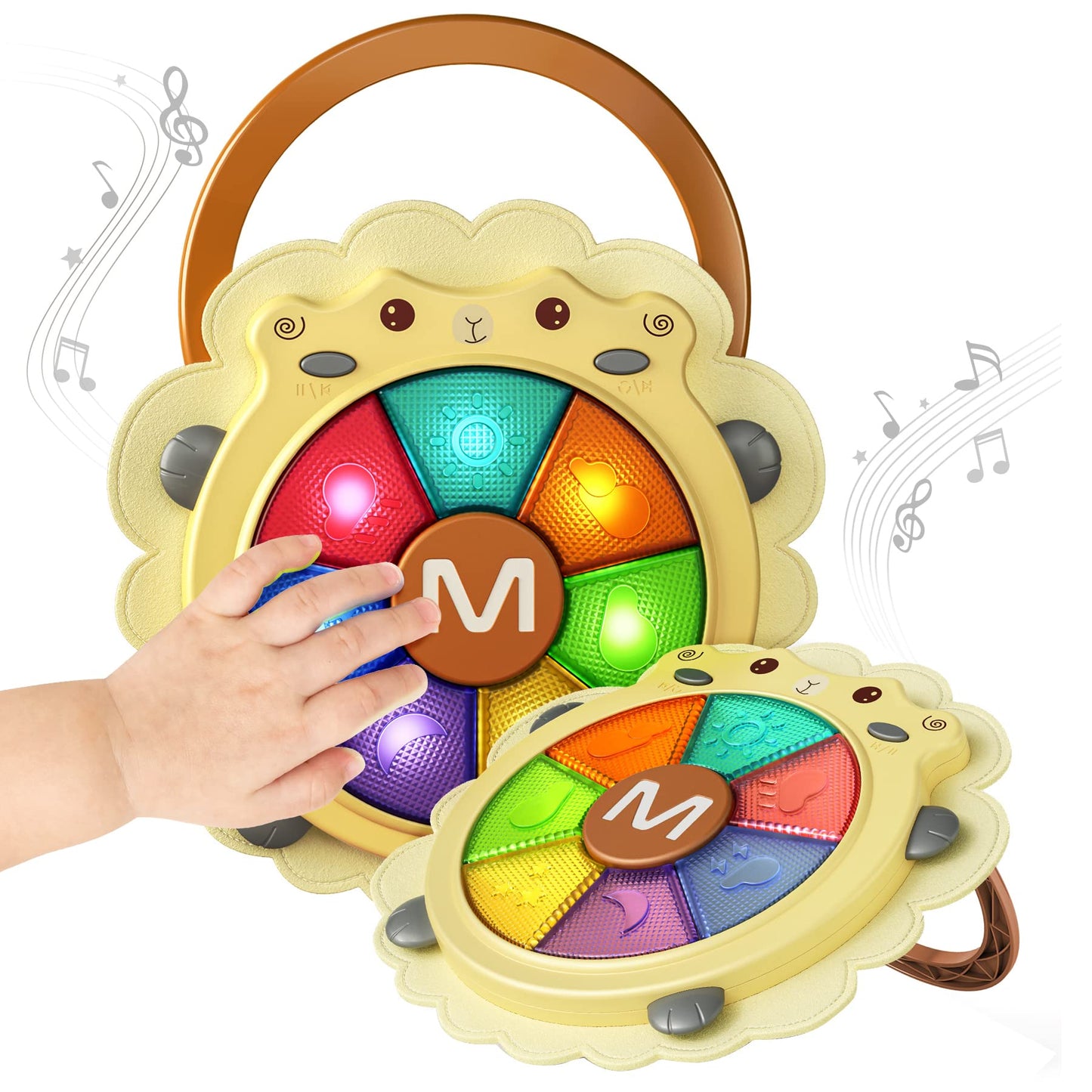 Musical Lamb Toy with Light by TUMAMA KIDS