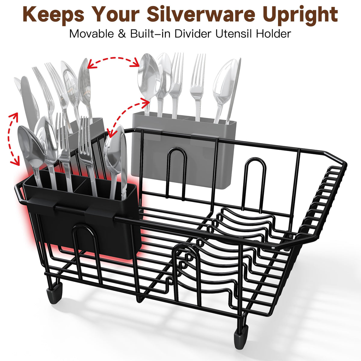 in Sink Dish Drying Rack
