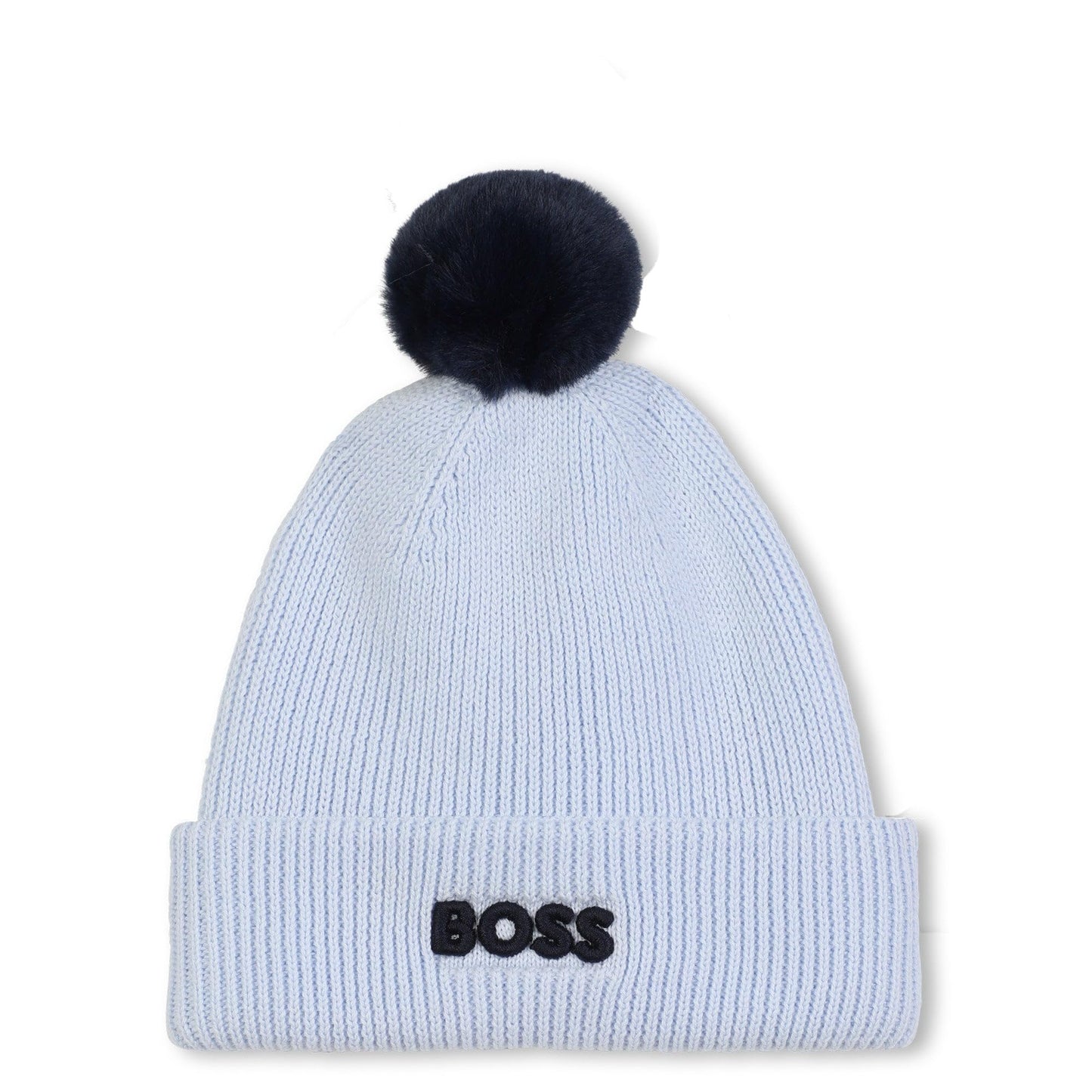 BOSS Baby Pull On Hat, Pale Blue, Size Zero