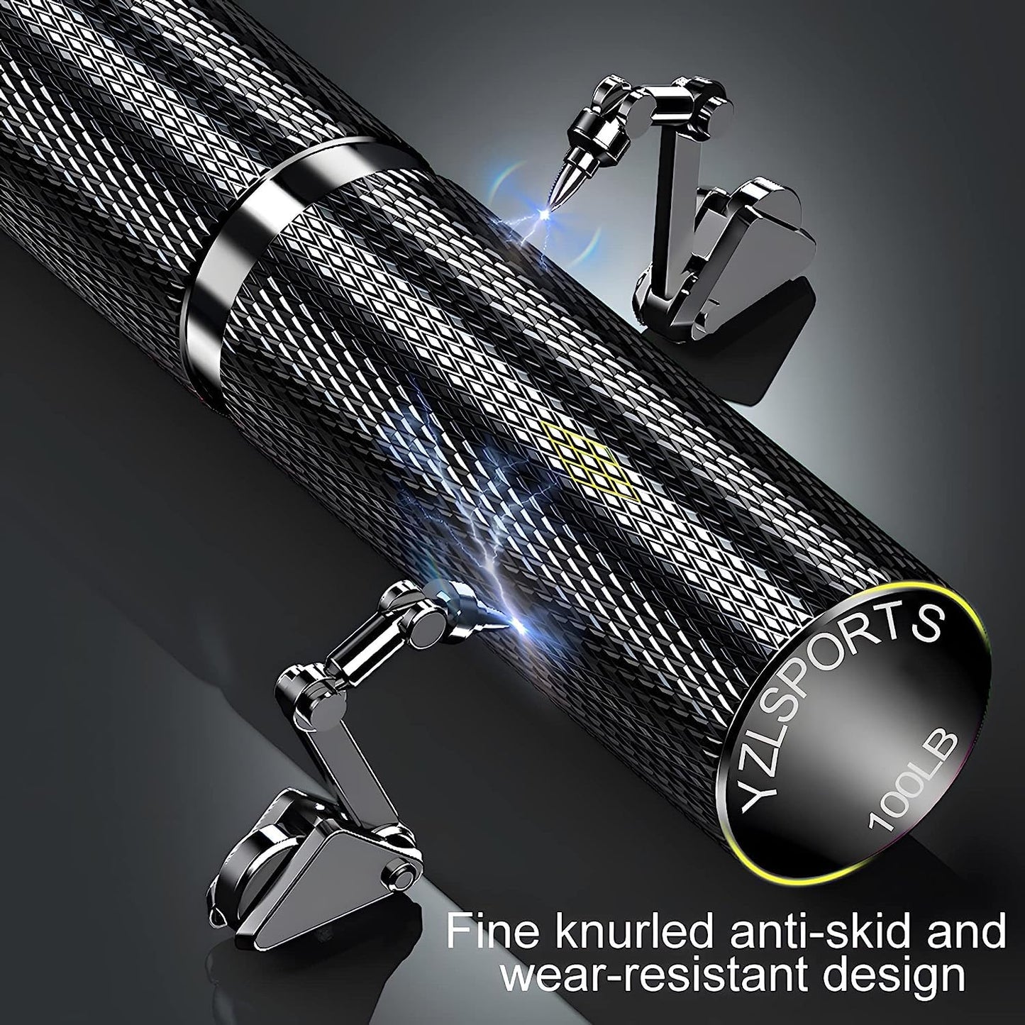 WANSPOORTS Silver Metal Hand Grip Set, 50LB-400LB 13 Pack No Slip Heavy-Duty Grip Strengthener with Gift Box, Great Wrist & Forearm Hand Exerciser, Home Gym, Hand Gripper Grip Strength Trainer (3Pack(50LB-150LB)