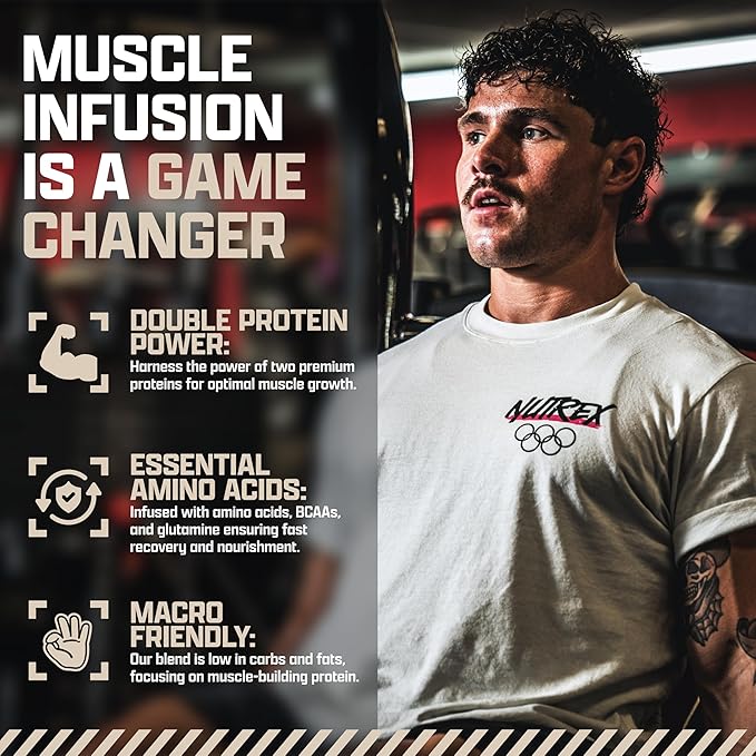 Nutrex Research, Vanilla Whey Protein Powder | 5 Ib Tub of Isolate Protein | w/EAA & Hi BCAA for Muscle Gain | Muscle Builder for Men & Women | Sports Nutrition | Delicious Taste and Texture