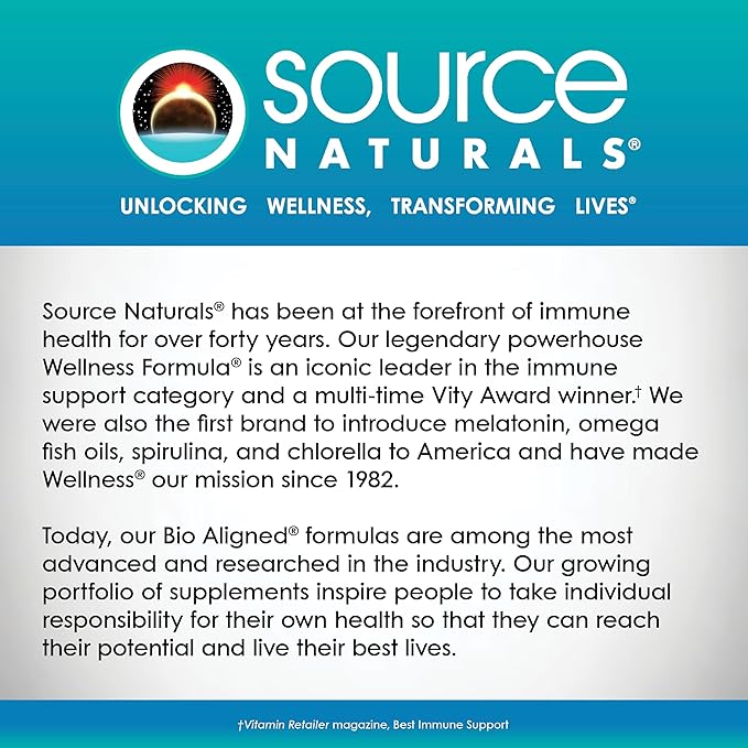 Source Naturals Top 10 Healers, Power Nutrition for Wellness* - 30 Tablets