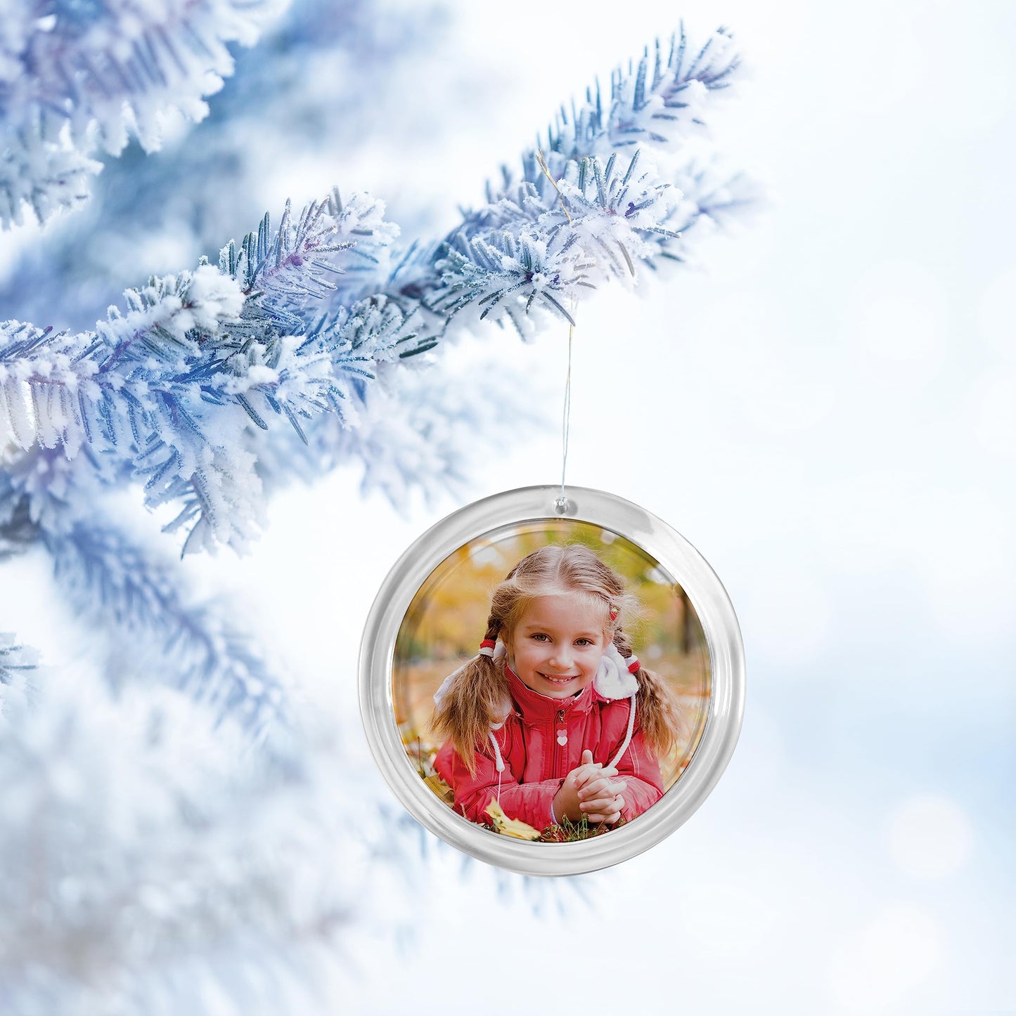 Snapins Create Your Own Round Ornaments - Pack of 12