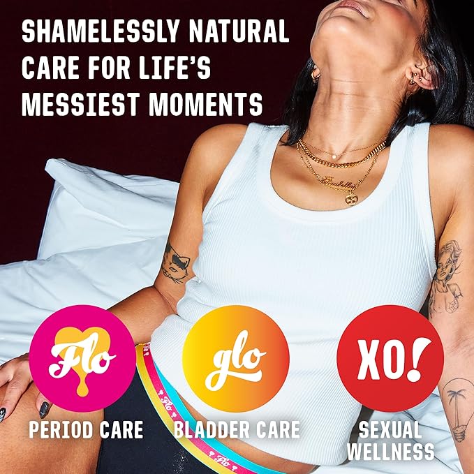 Flo Bamboo Period Pads with Wings Combo Pack 10 Day, 5 Night (15 Pads)