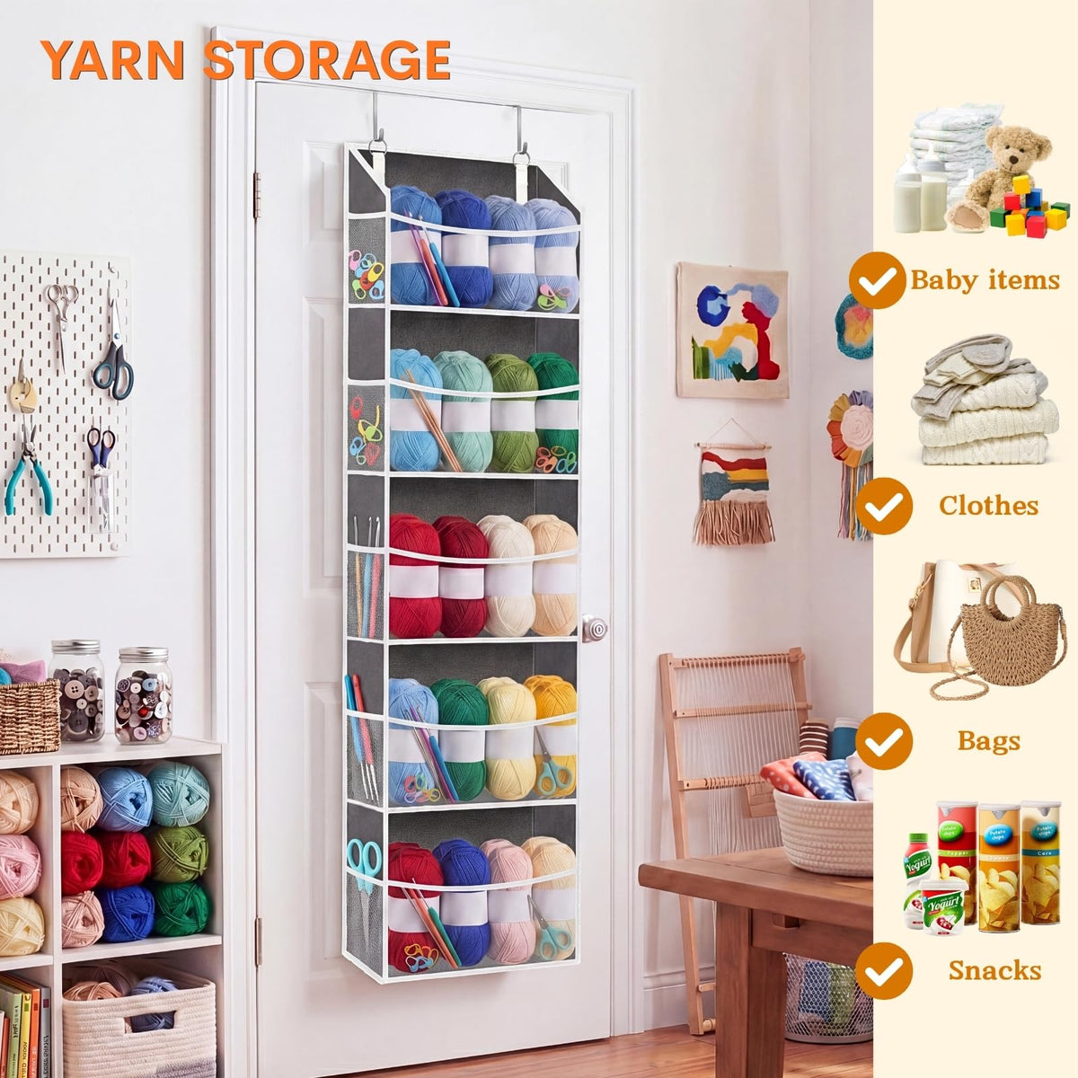 5Tiers Over Door Organizer