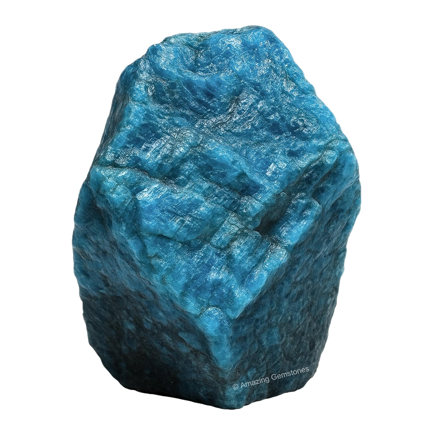 Amazing Gemstone Apatite Raw Crystals and Healing Stones, Natural Rocks for Tumbling - DIY Raw Stones and Crystals, 2 Pieces
