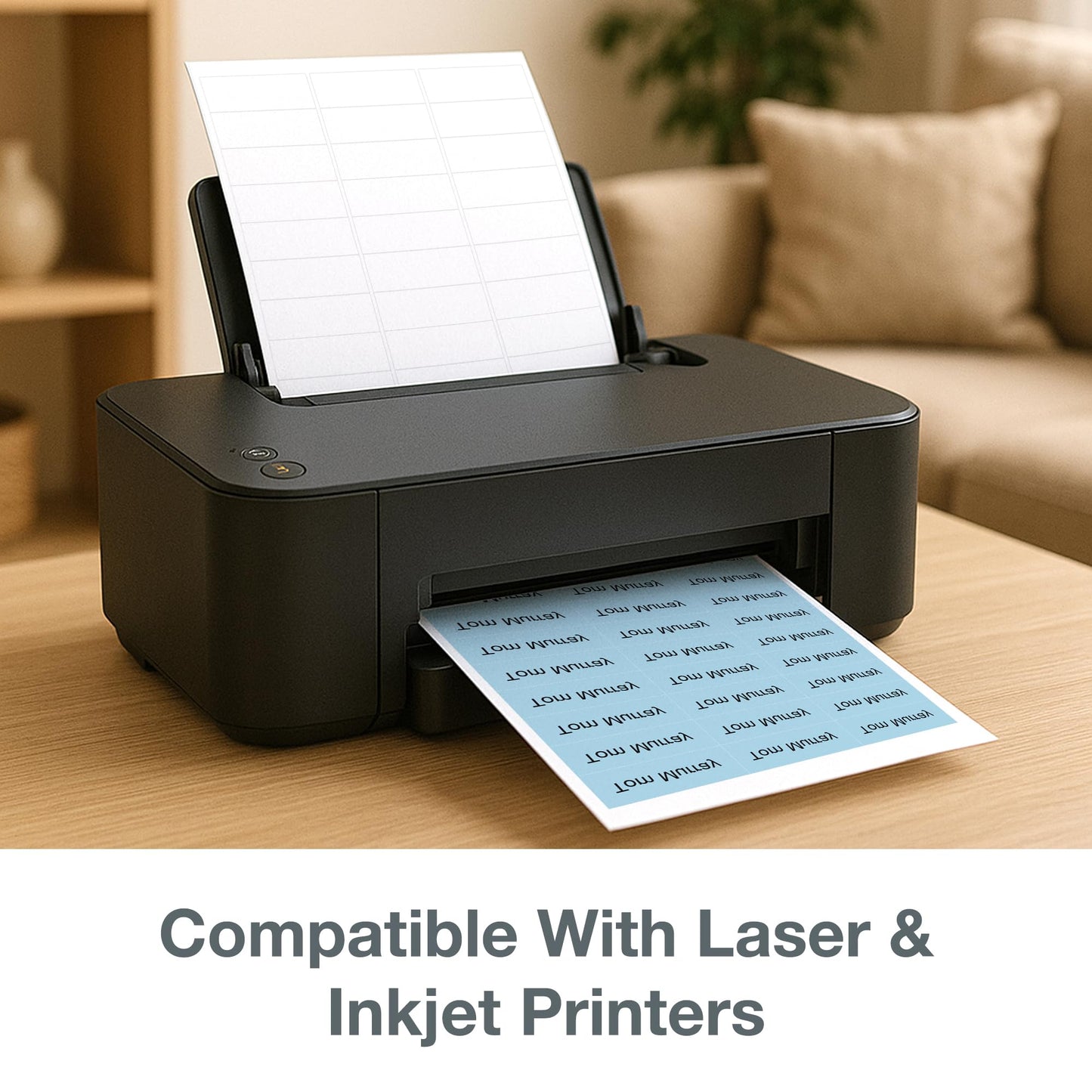 HERMA Printable Address Labels 1" x 2-5/8", 3000 Labels, Easy Peel Off Customizable Stickers for Laser Printer & Inkjet Printer, Blank Shipping Labels for Mailing, Storage & Organization