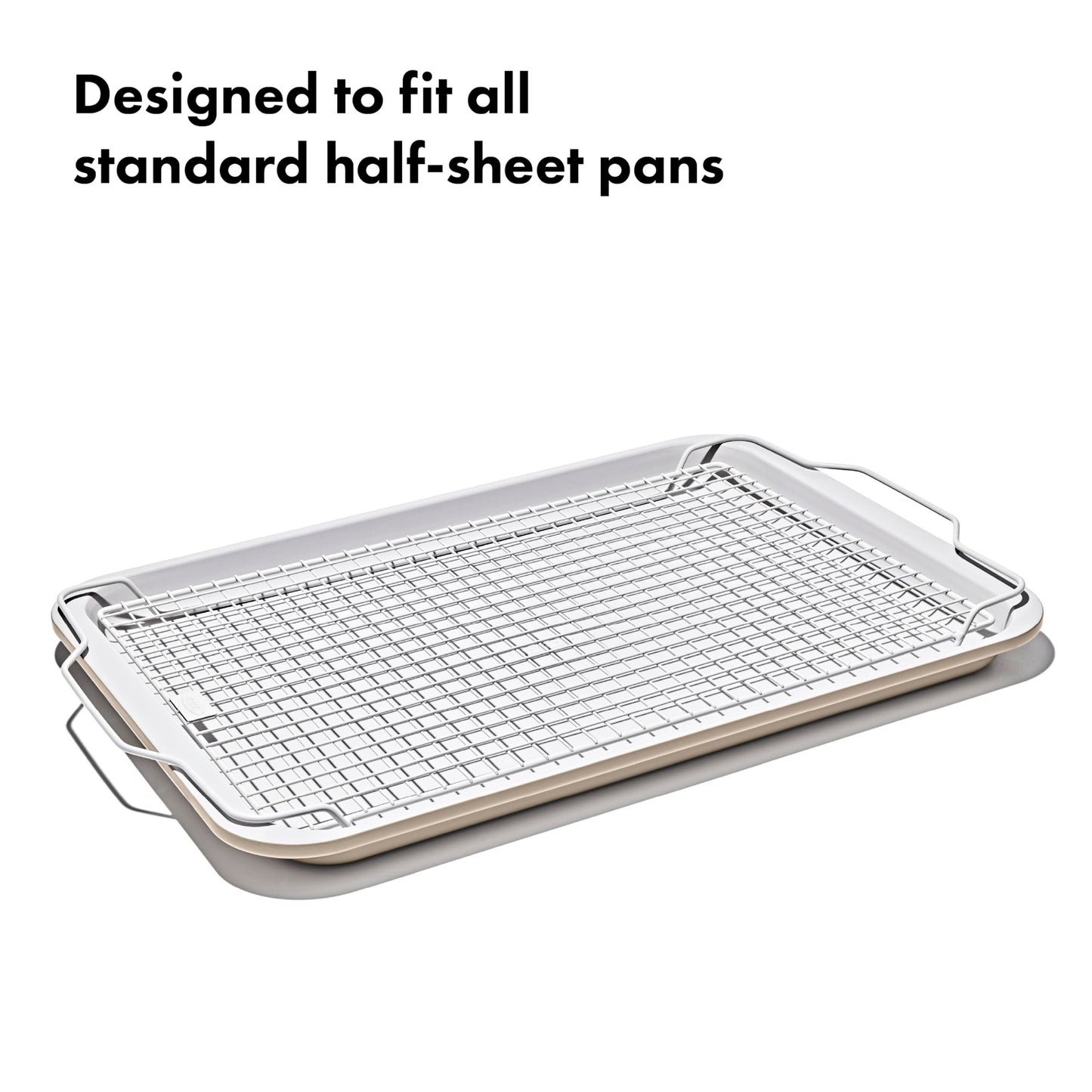 OXO Good Grips Non-Stick Pro Ceramic Coated Cooling and Baking Rack, Cooling Rack