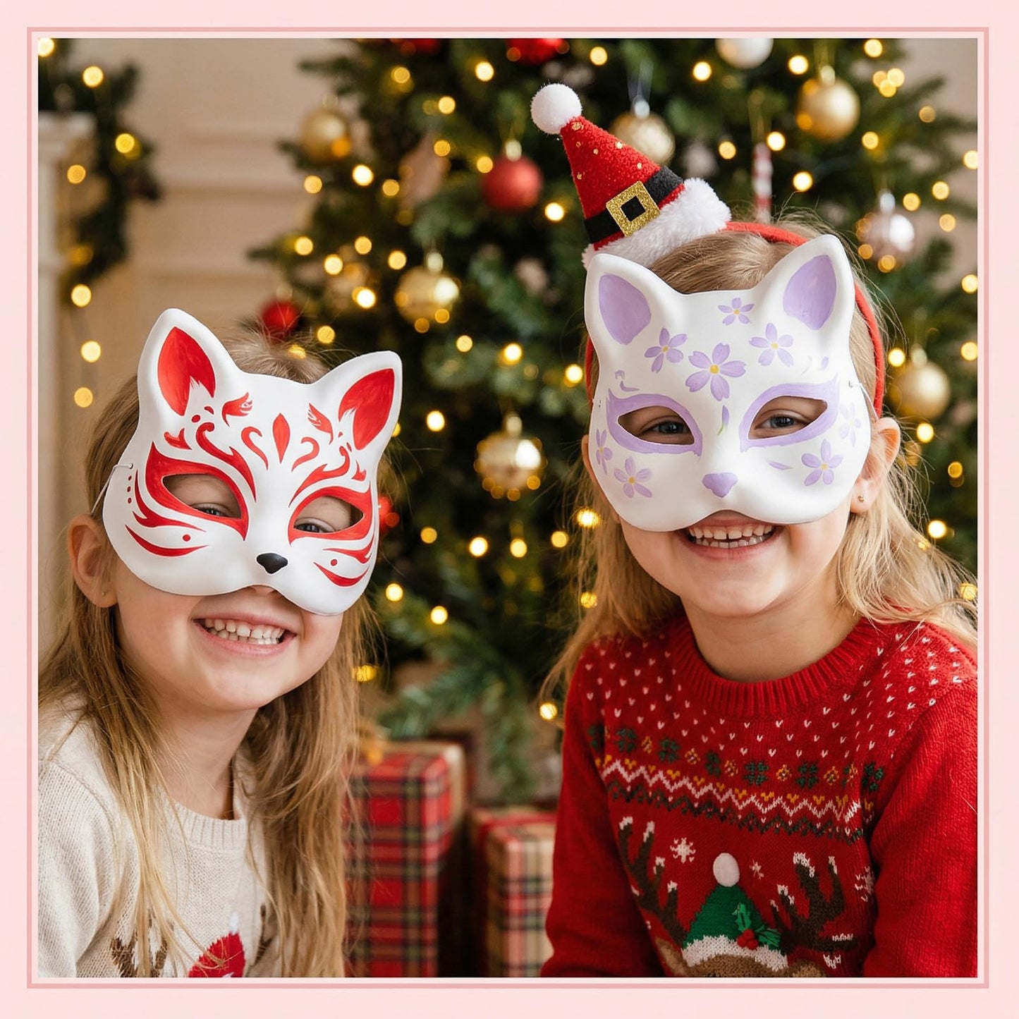 Yookat 12 Pieces Paper Art Masks White Craft Masks Paintable Paper Mask Mardi Gras Masquerade Mask