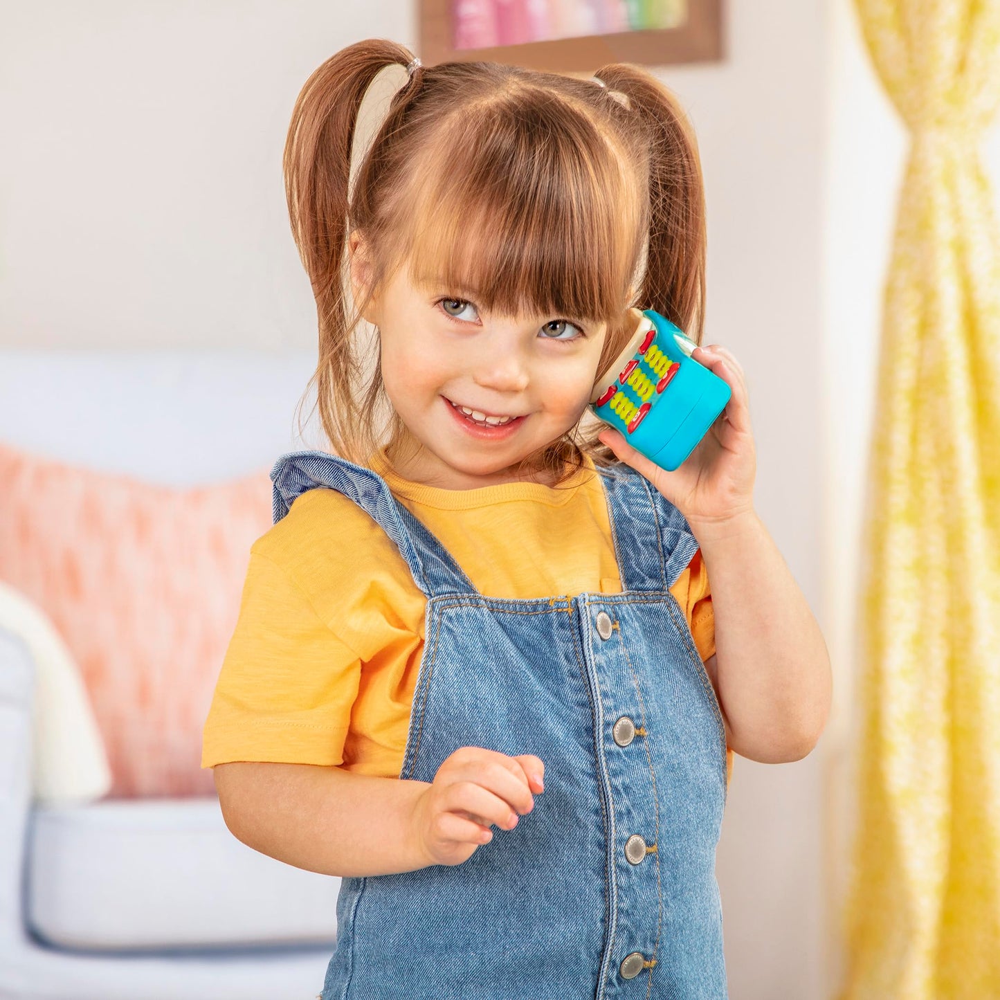 Battat – Sensory Toys – Pretend Phone & Keychain – Toddler Light – Up Toy Car Keys – 10+ Months+ - Light & Sound
