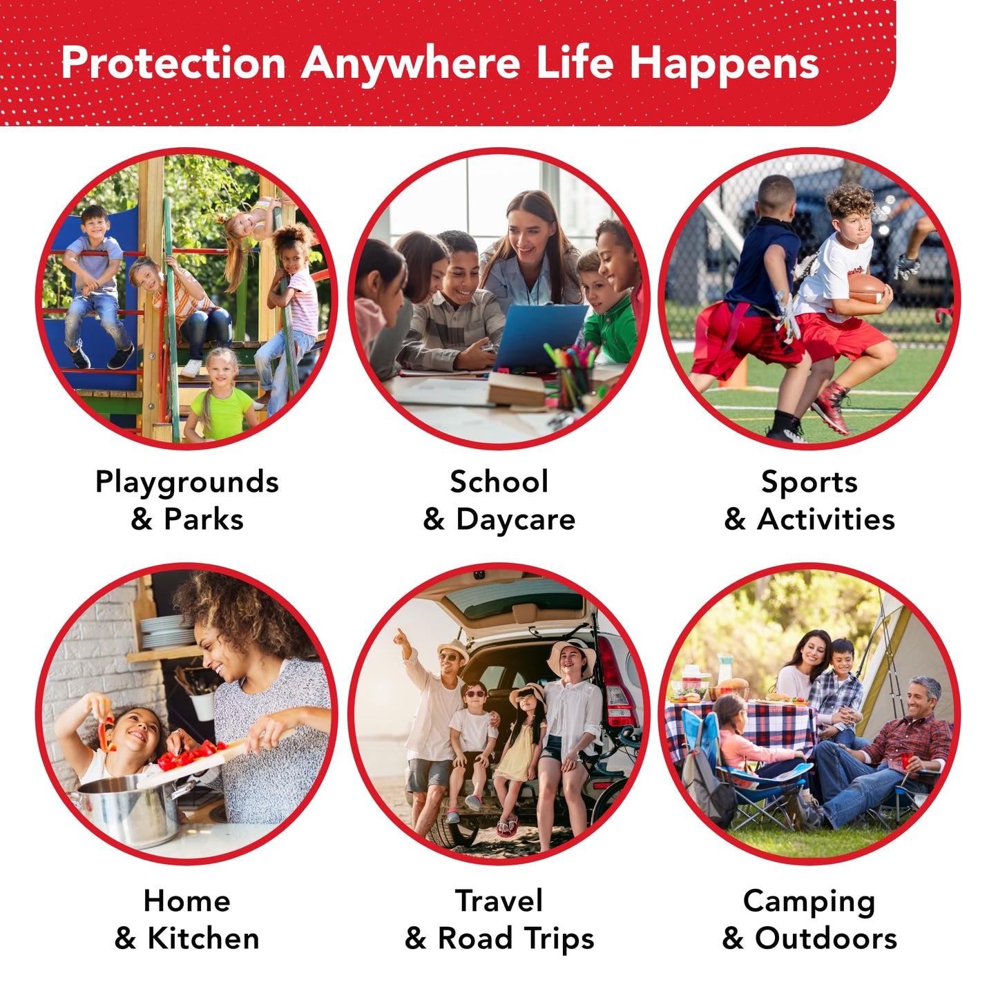 Swiss Safe First Aid Kit for Kids 246 Pieces - for Travel, Home & Car Emergency Kit, Baby & Toddler First Aid, Small Portable Kit with Mini Bag