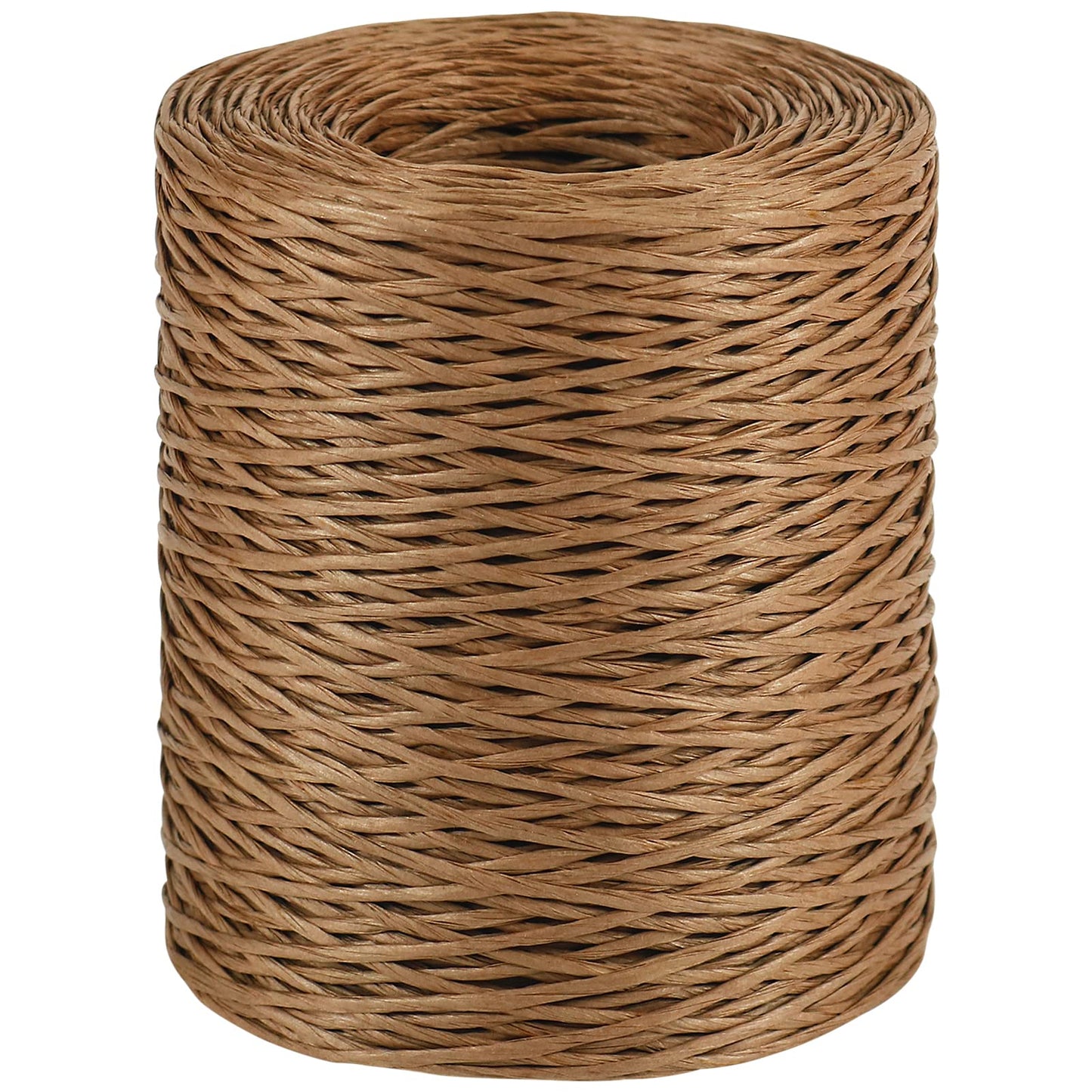 Brown Floral Wire, 656 Feet 2mm Paper Covered Bind Wire for Floral Bouquets, Flower Crowns, Wreath Making, Christmas Ornaments, Wedding Decorating, Crafts