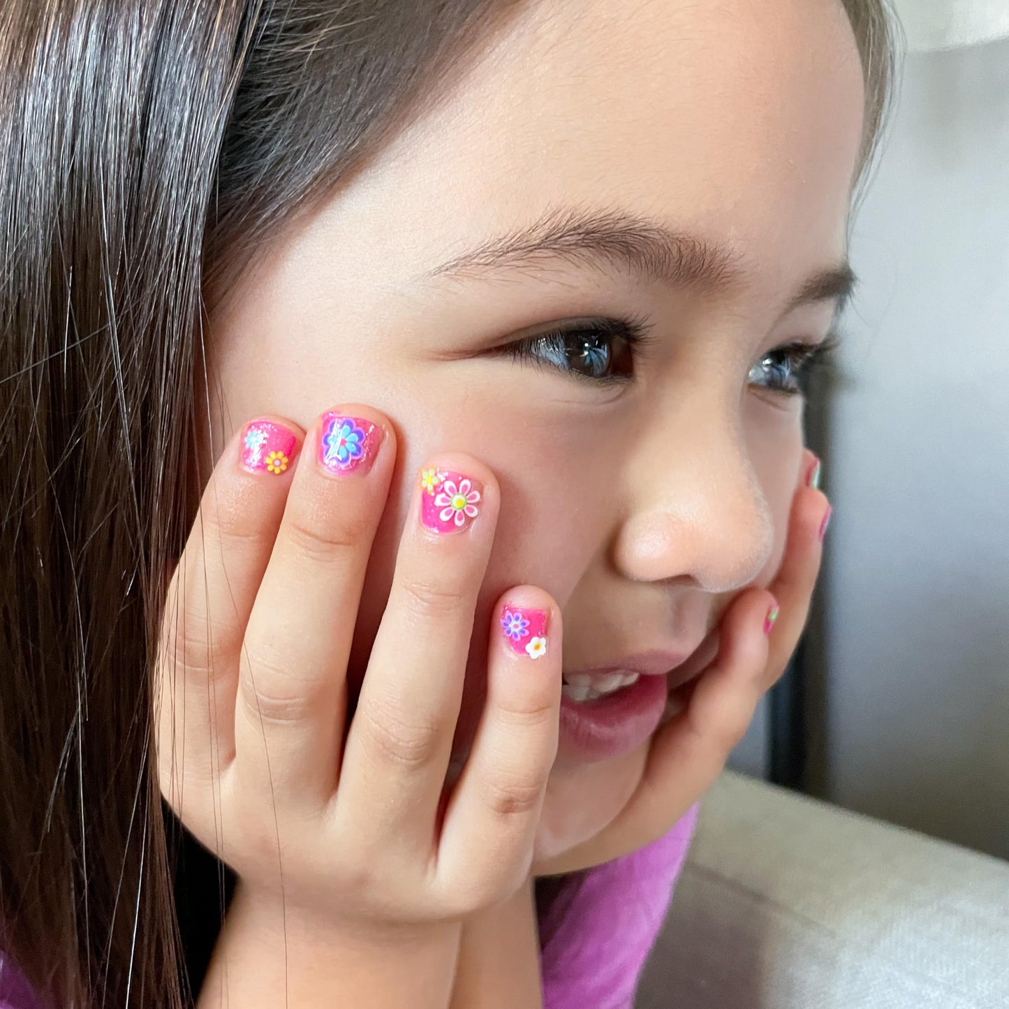 Piggy Paint 100% Non-Toxic Girls Nail Accessories (Nail Art Party Pack - Pack of 5)