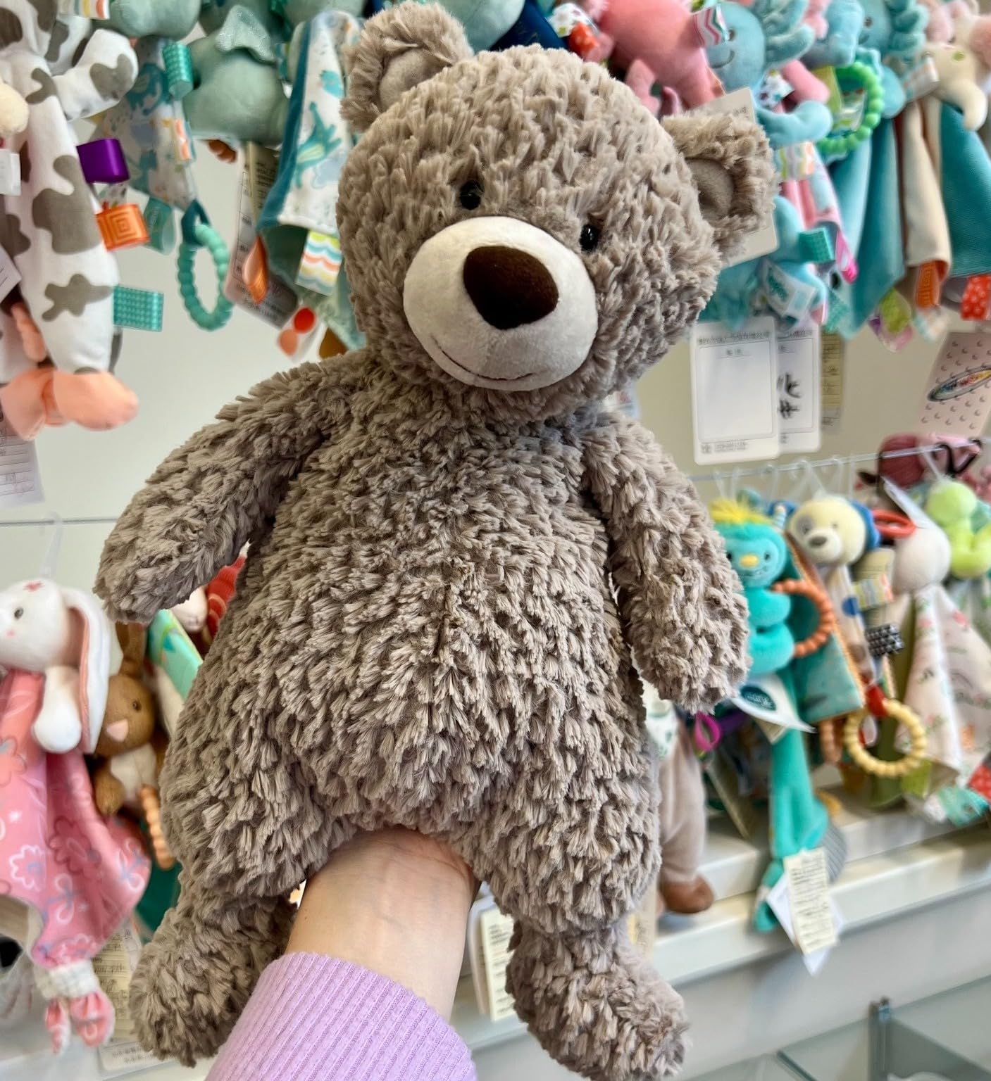 Mary Meyer Stuffed Animal Snuggables Plush Soft Toy, 14-Inches, Teddy Bear