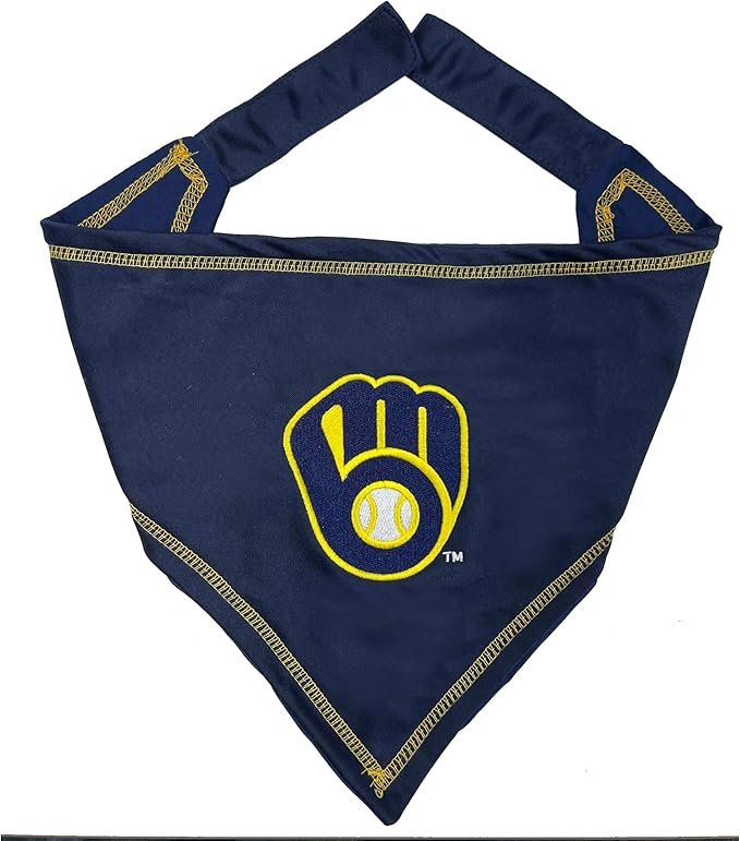 Pets First MLB New York Yankees TIE Bandana, Large/X-Large. Dog Bandana Scarf Bib for Pet Cat Dog. The Ultimate Game-Day, Party Bandanna, Birthday Event