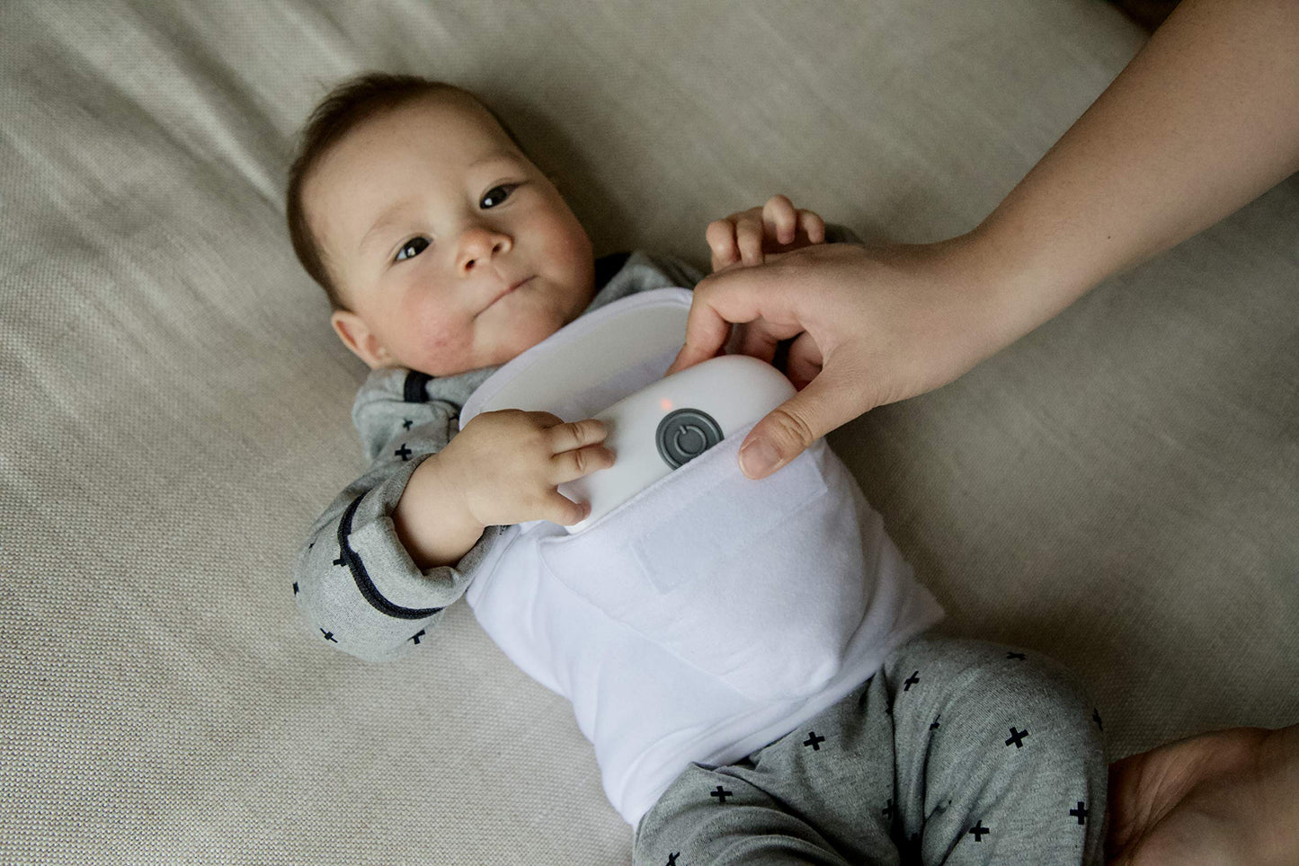 Tranquilo Baby Soothe Baby Massager and Band - Massage Machine is a Natural Soother for Calming a Fussy Baby