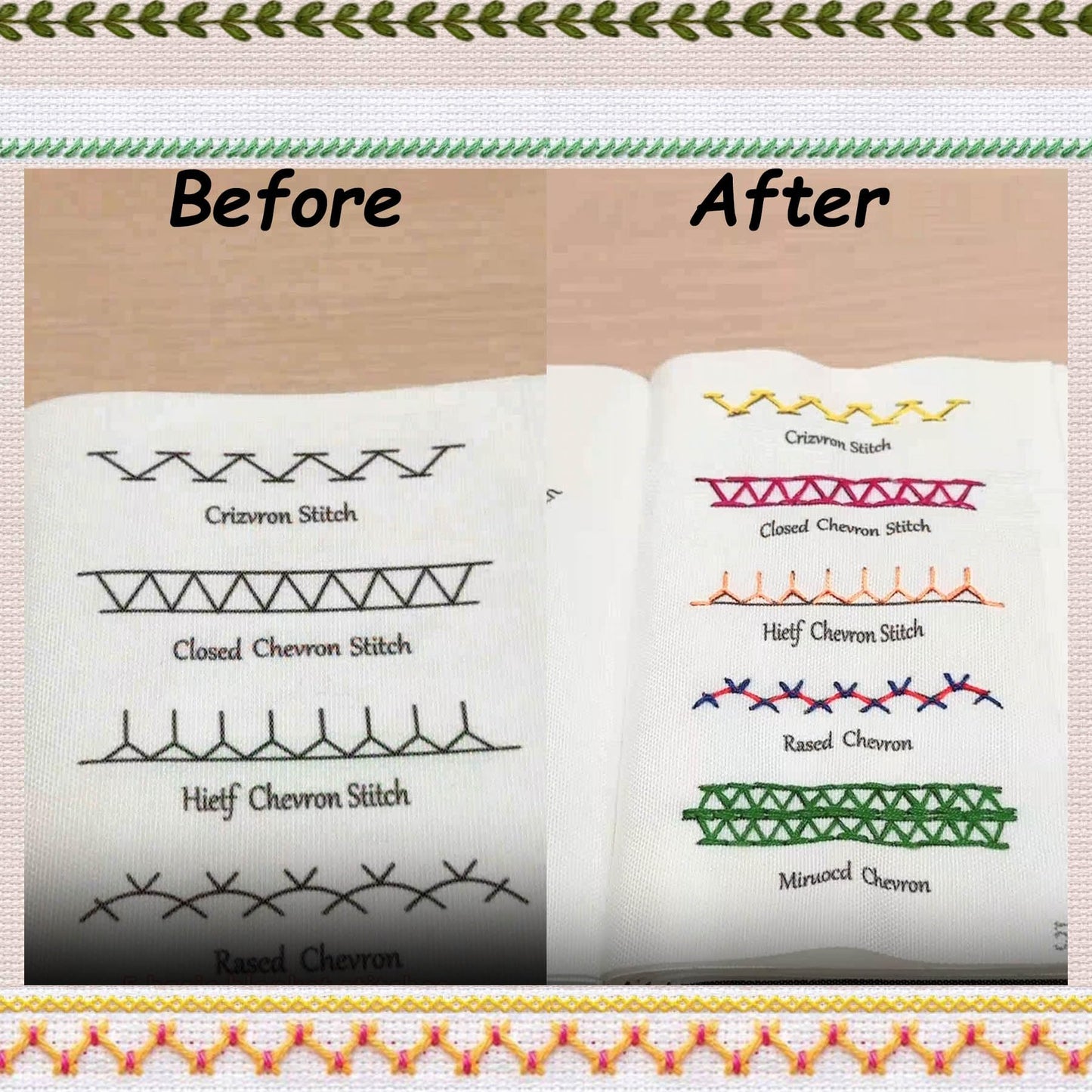 Embroidery Kit Stitch Book Large Size Cross Stitch Kits Embroidery Supplies for Adults Beginner