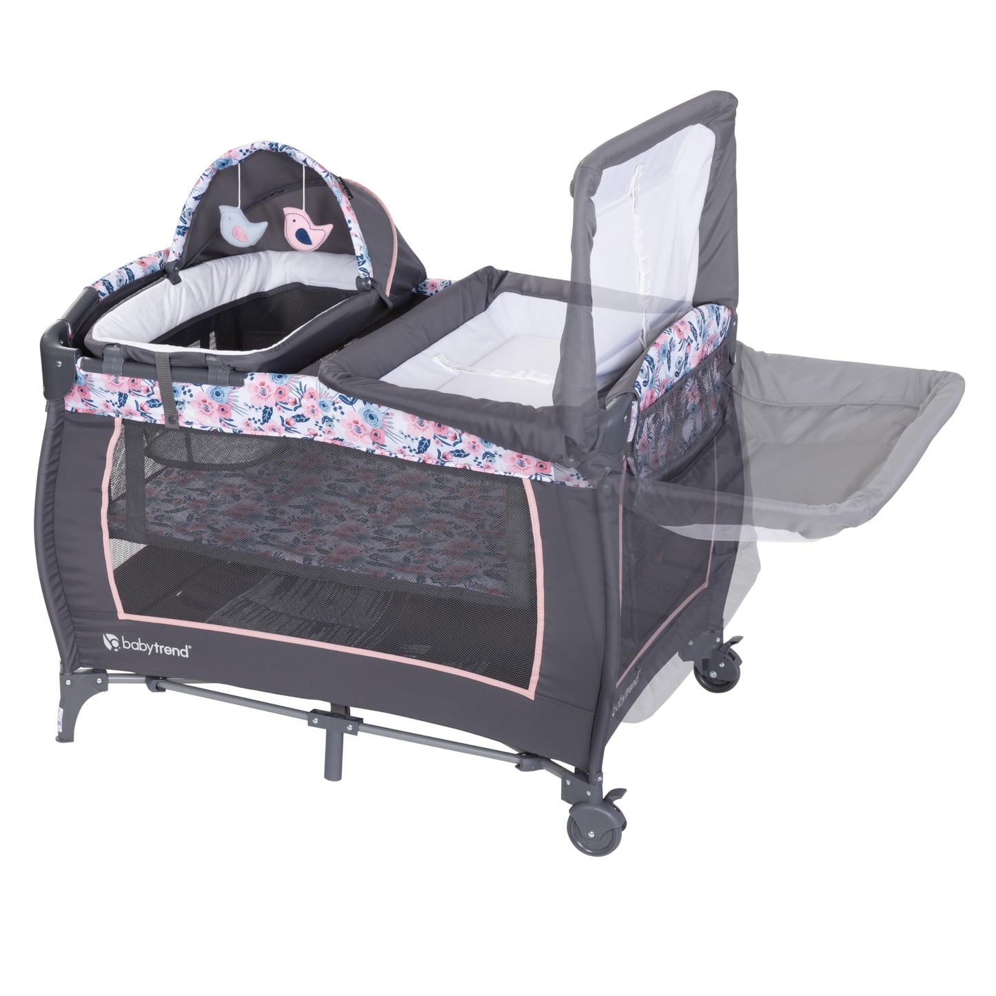 Baby Trend Lil' Snooze™ Deluxe II Nursery Center, Bluebell