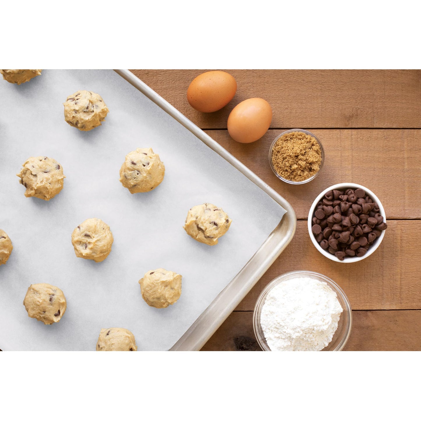 Mrs. Anderson’s Baking Non-Stick Pre-Cut Parchment Paper Sheets, 12 x 16-Inches, 24 Sheets