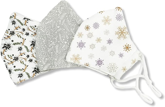 HOPE LOVE SHINE Fabric Reusable Face Masks Adjustable Cotton Handmade