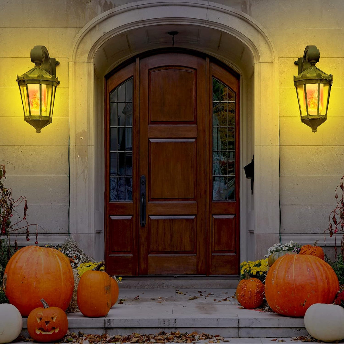 CPPSLEE Upgraded LED Flame Light Bulbs, 4 Modes Flickering Light Bulbs, E26 Base Fire Flame Bulb for Halloween Decorations Outdoor, Christmas Lights Patio Indoor Home Decor (Yellow, 1 Pack)