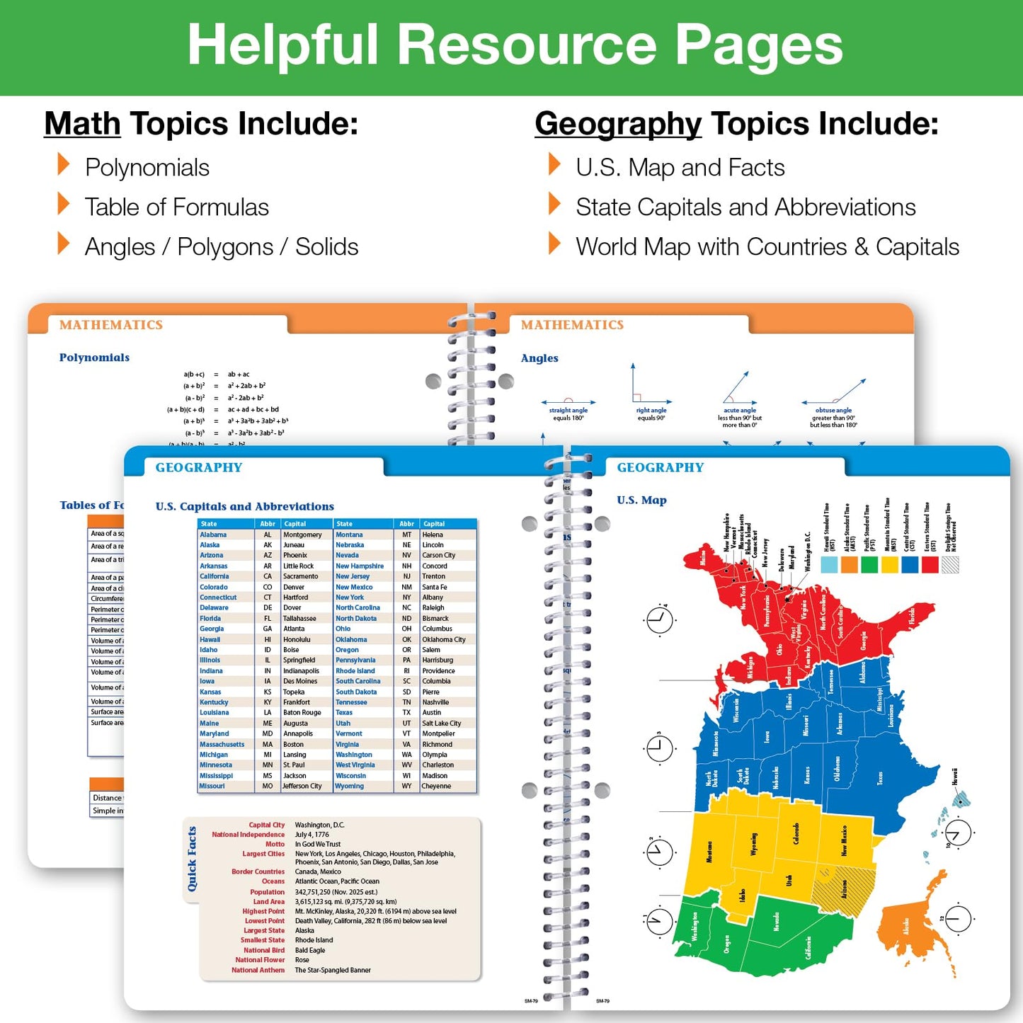 Global Datebooks 2026-2027 Middle & High School Student Planner 7" x 9" - Dated Weekly & Monthly Academic Planner w/Ruler/Bookmark & Stickers, Ideal for Homework, Matrix Style, Spectrum