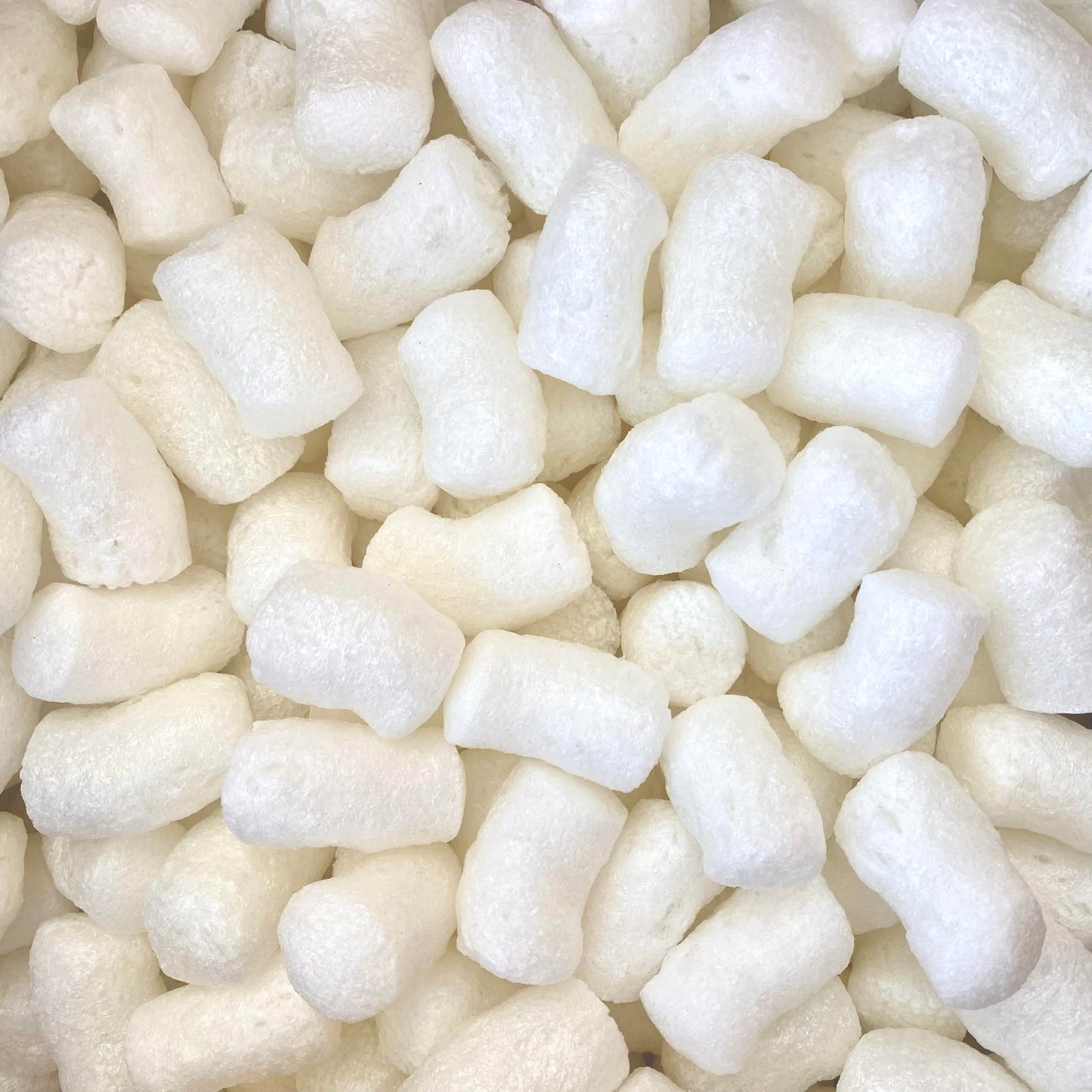 Aruva Kitchen Biodegradable Peanuts 0.5 cu ft naturaly antistatic compostable popcorn for packaging