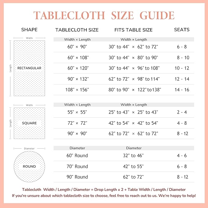 Linen World Linen Tablecloth,100% French Natural Flax Tablecloth 108" x 60" Inch,Washable Rectangular Table Cloth for Dining,Outdoor,Weddings and Restaurants,Decorative Christmas,Peach Pink