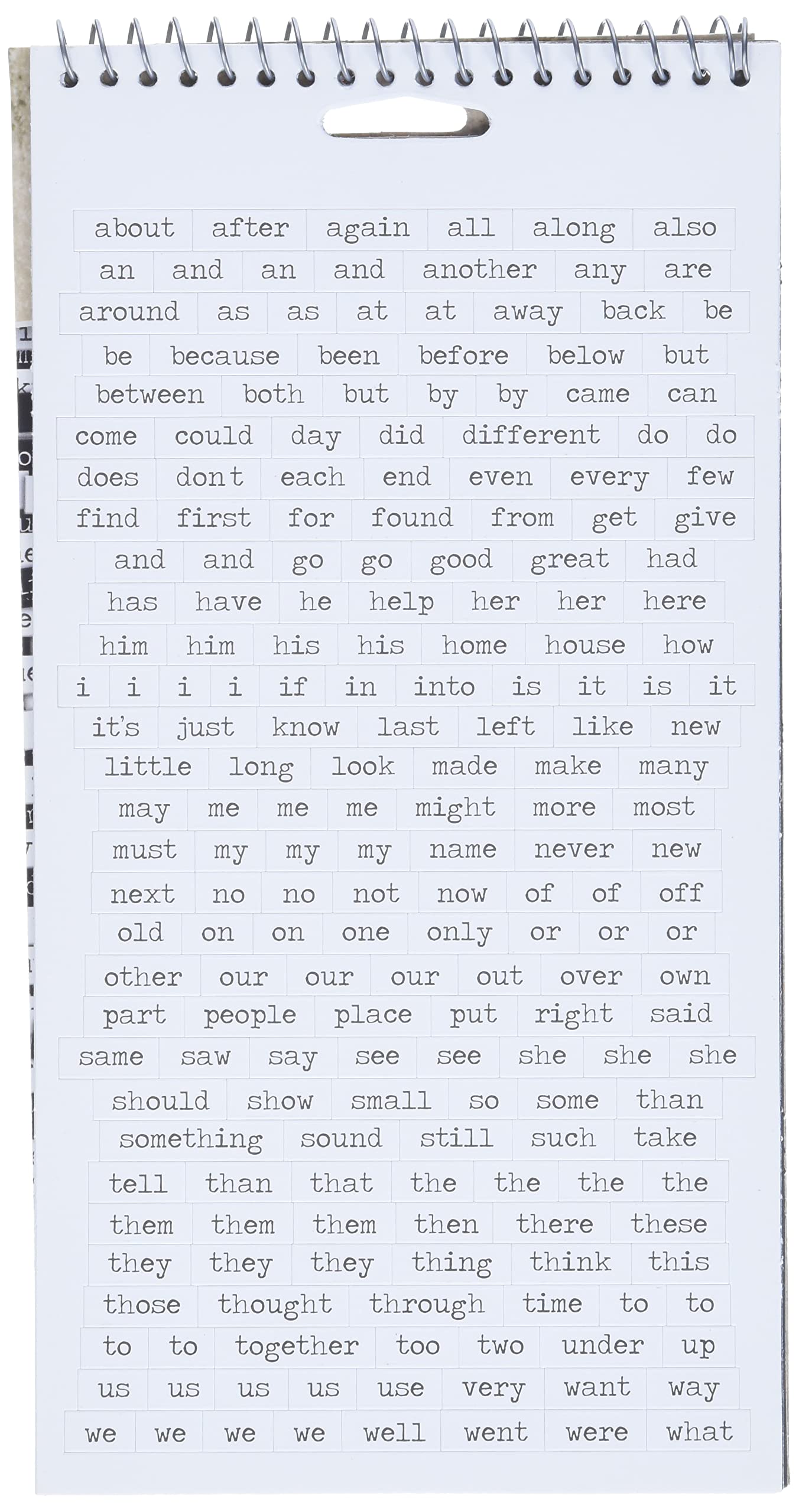 Tim Holtz Idea-ology Chitchat Word Stickers, Black and White Matte Cardstock, 1088 Stickers, TH92998, 1/8"