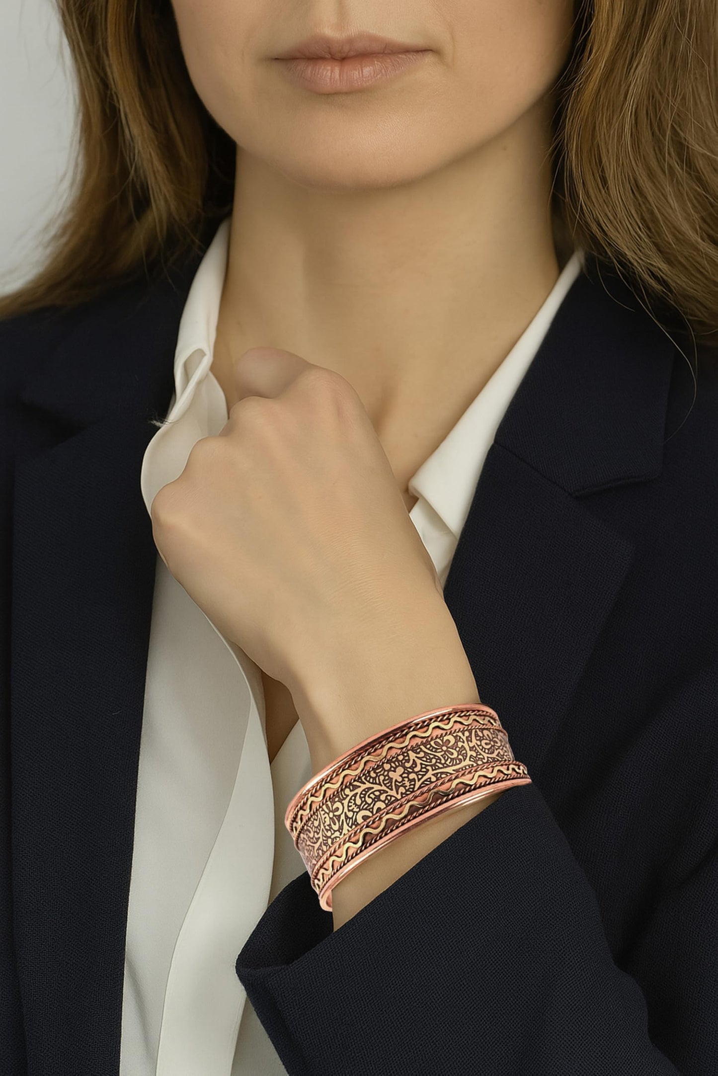 Touchstone copper bracelets | gift for men women |adjustable 100% pure solid real engraved wide cuff jewelry | handmade tibetan bangle bracelet | Beautiful embossed celtic design.