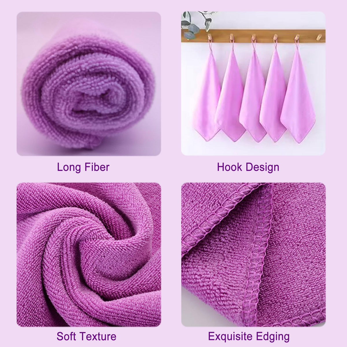 Microfiber Cleaning Cloths (12 Count)