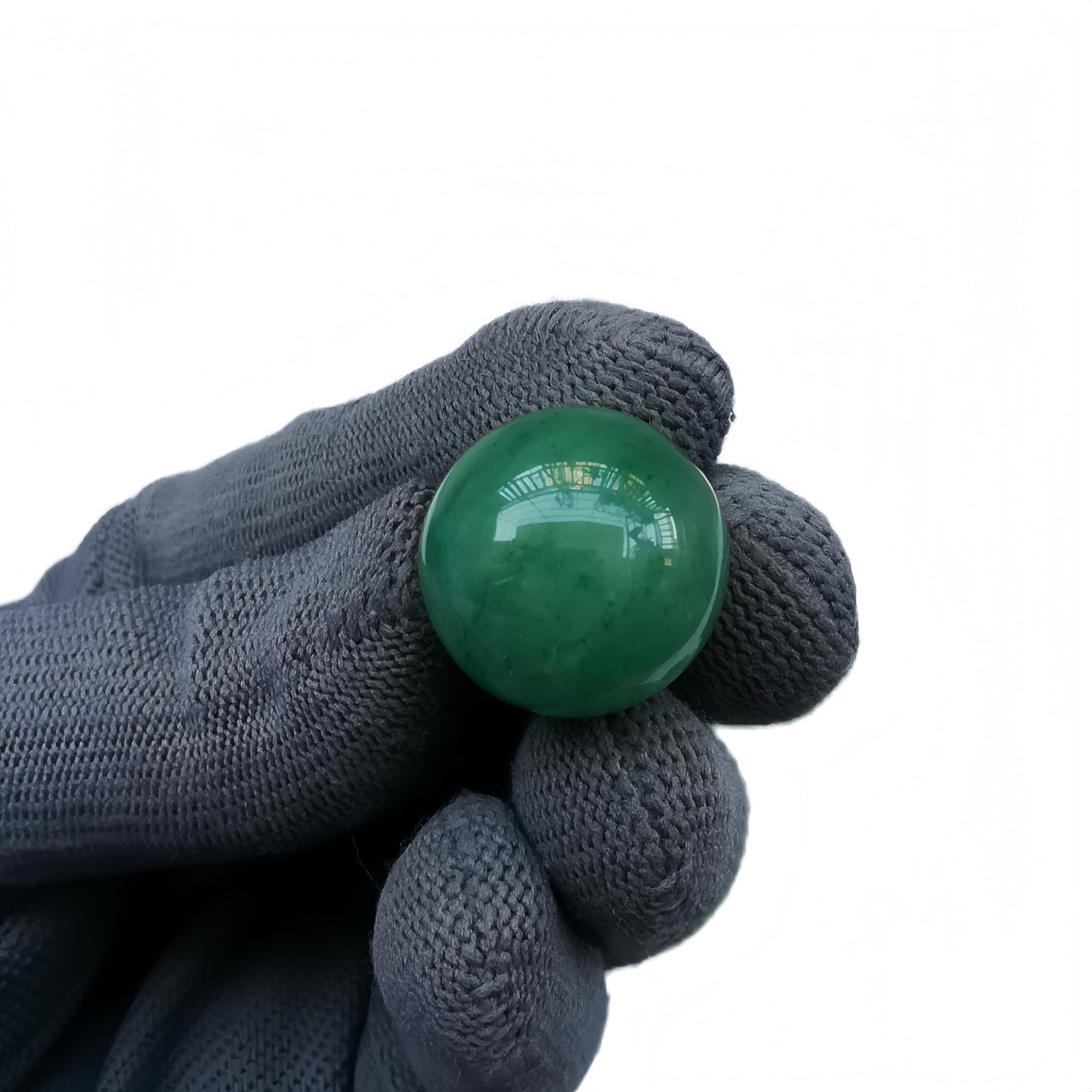 Sunshcat Natural Green Aventurine 0.78 Inchs Crystals and Healing Stone Ball Set,Home Desktop Feng Shui Array Decoration(7 Pieces) ﻿