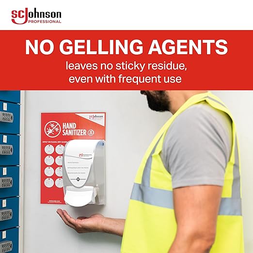 SC Johnson Professional InstantFoam Hand Sanitizer Complete 2-Pack 1L Cartridge Refill Pack